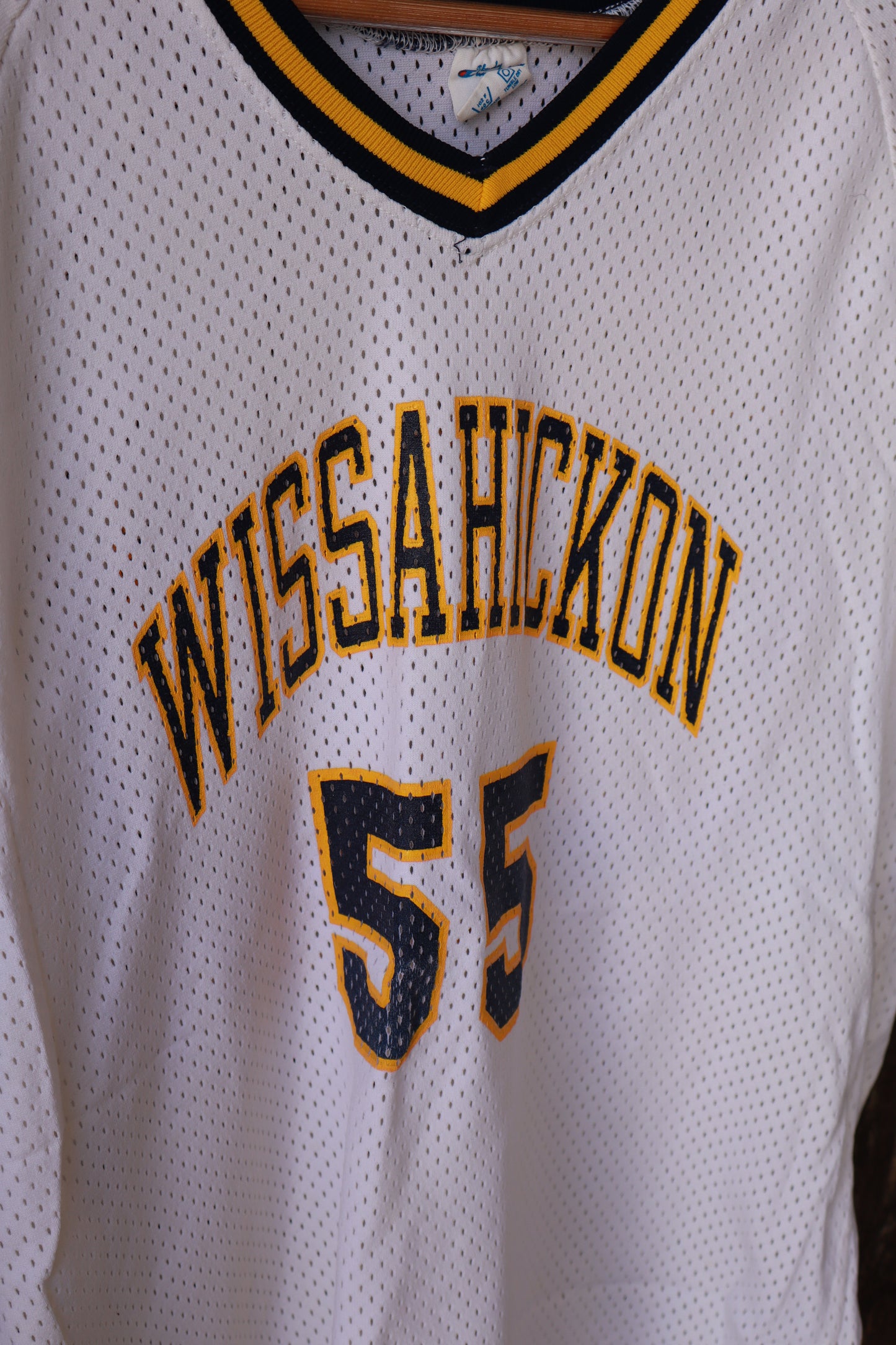 1990s Mesh White Jersey | L