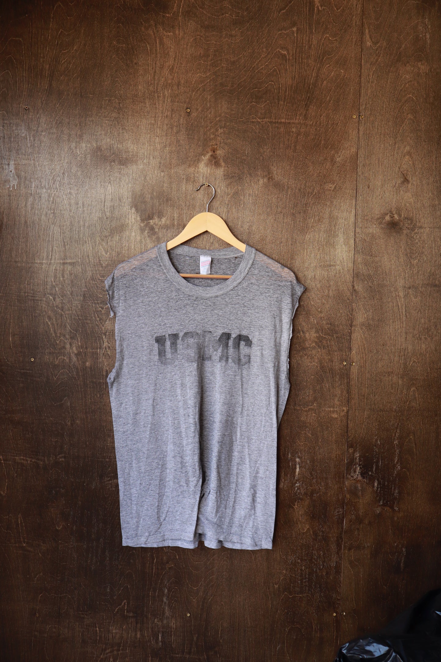 1980s USMC Cutoff Tee | L