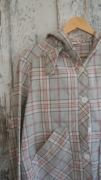 1970s Plaid Jacket | L