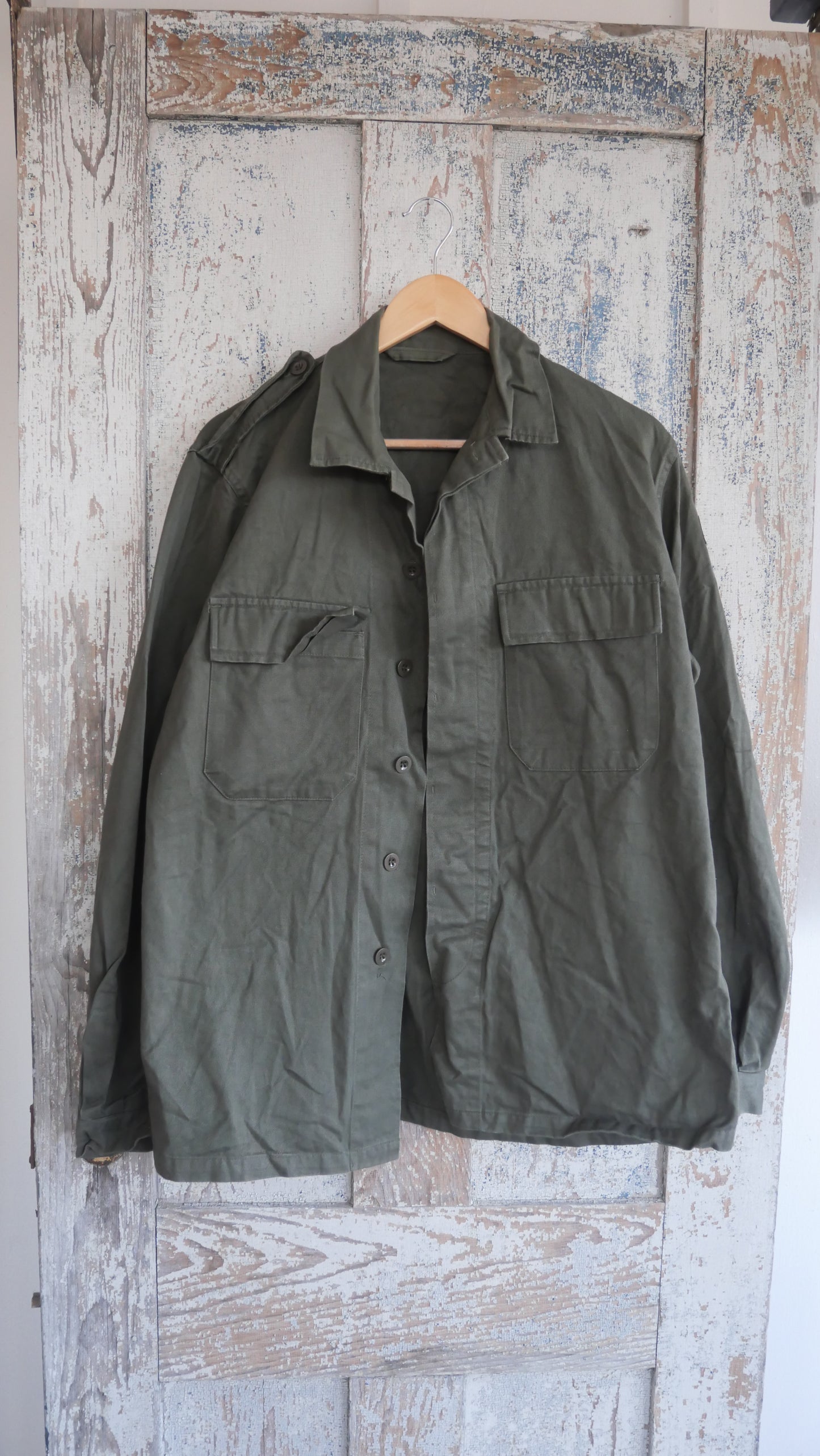 1970s German Military Overshirt | L