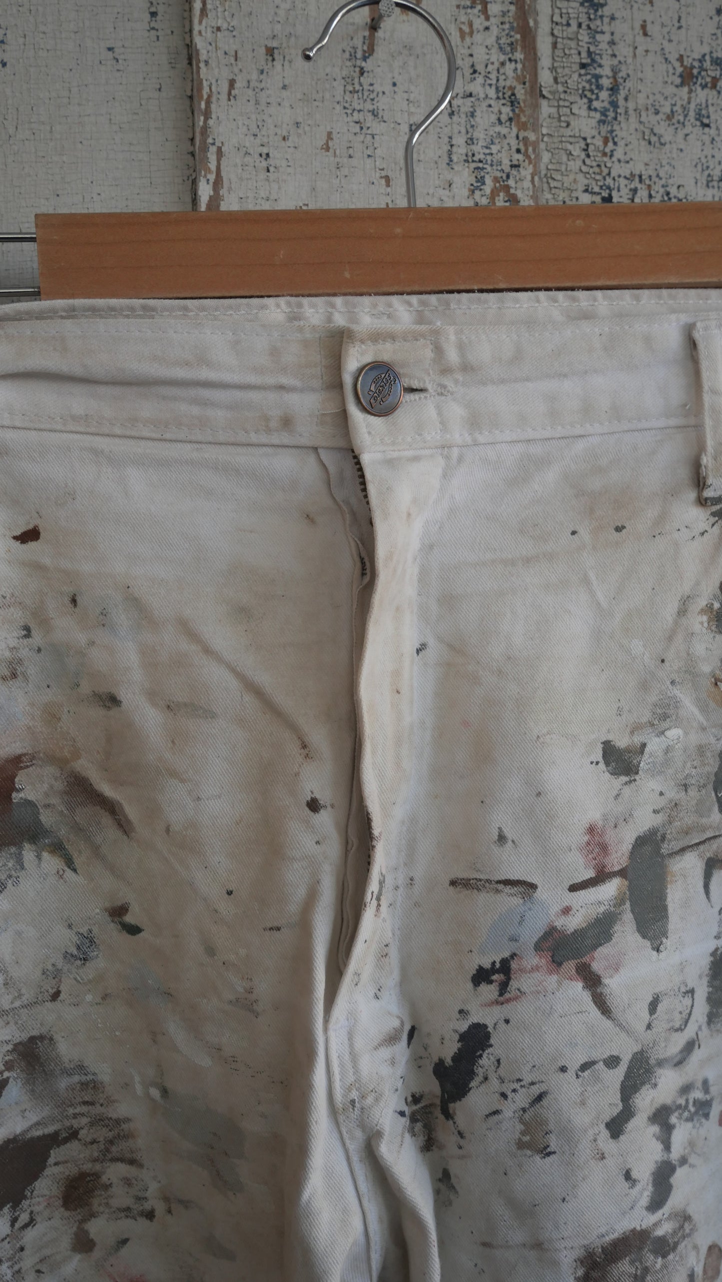 1990s Distressed Dickies Painter Pants | 40