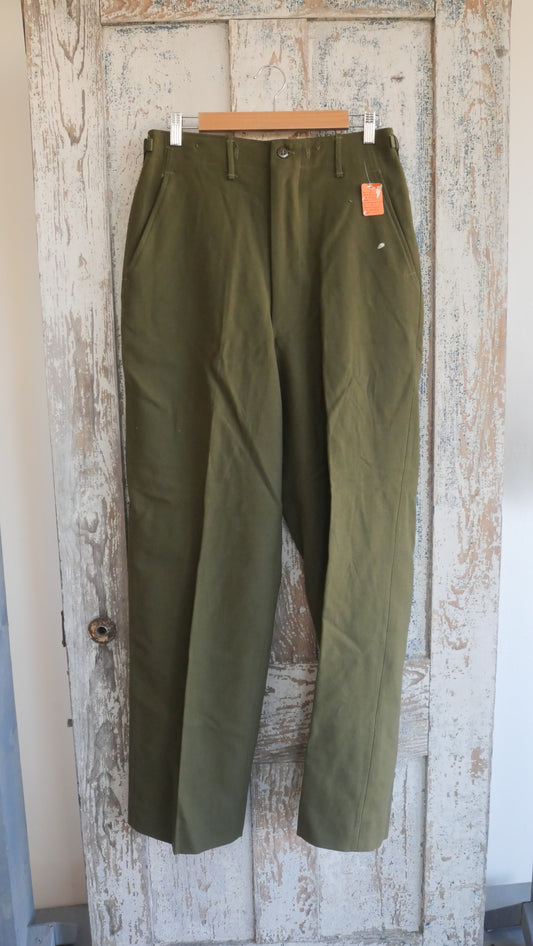 1960s Wool Military Pants | 31