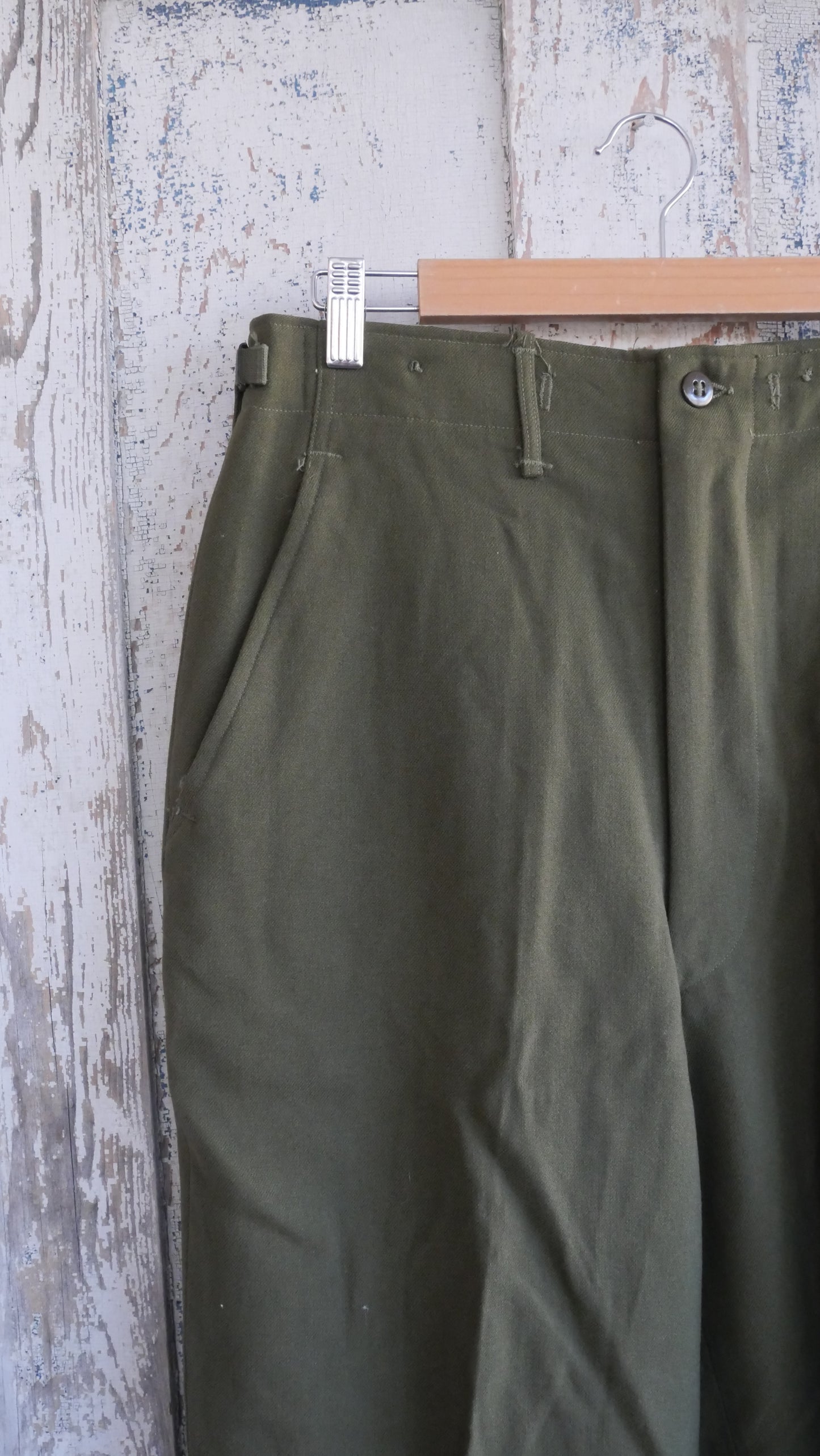 1960s Wool Military Pants | 31