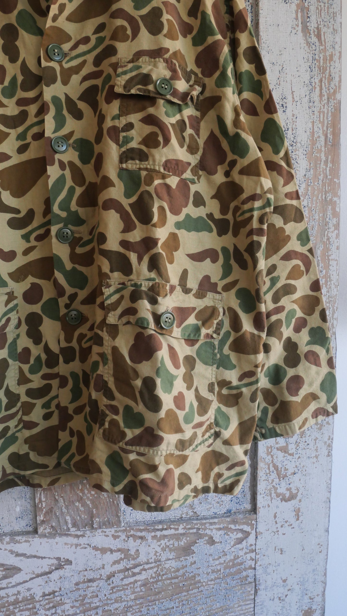 1980s Camo Chore Jacket | L