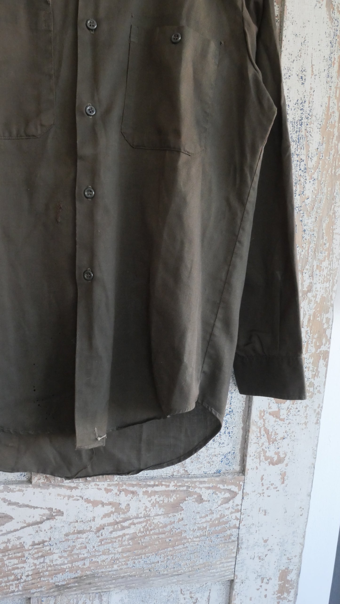 1970s Work Shirt | L