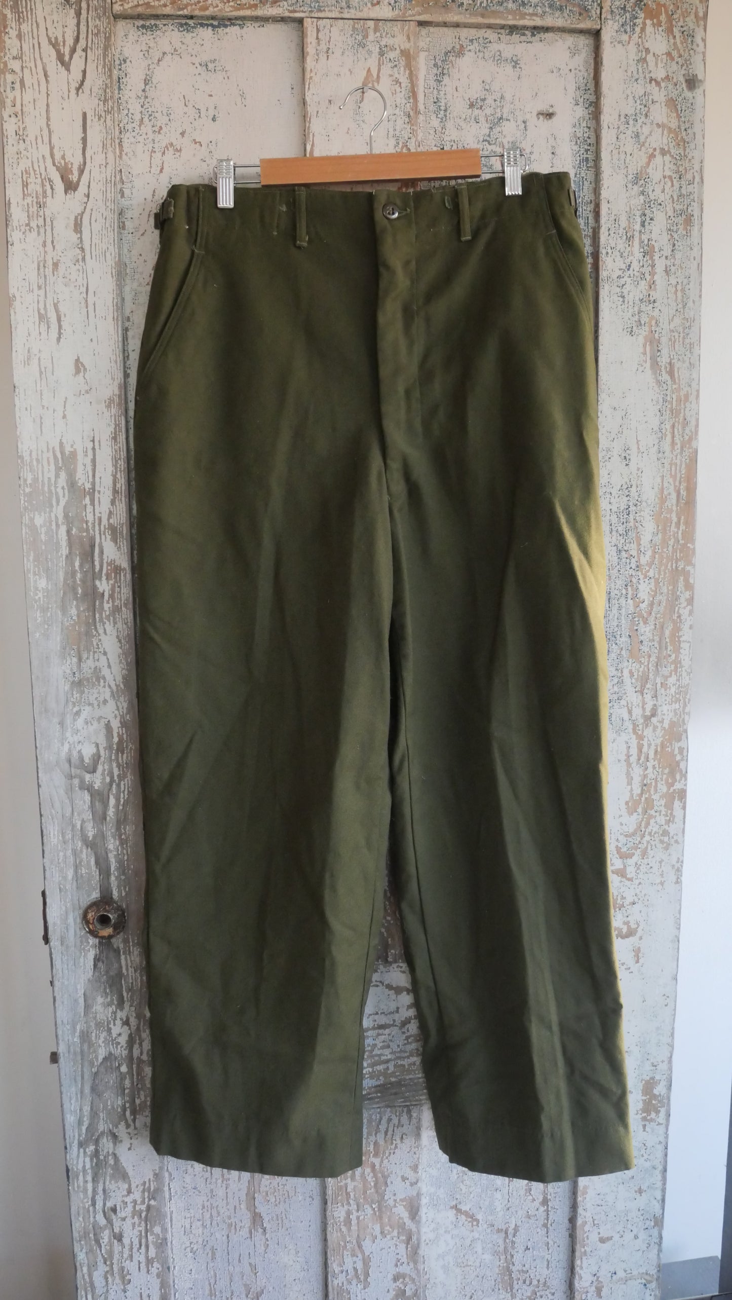 1960s Wool Military Pants | 35