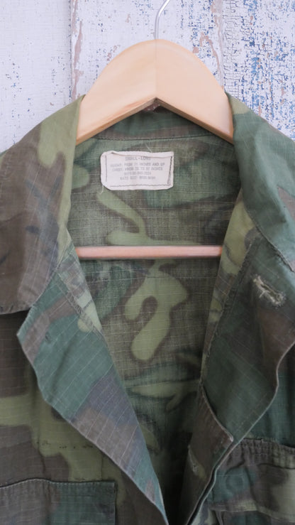 1980s Camo Paratrooper Shirt | L
