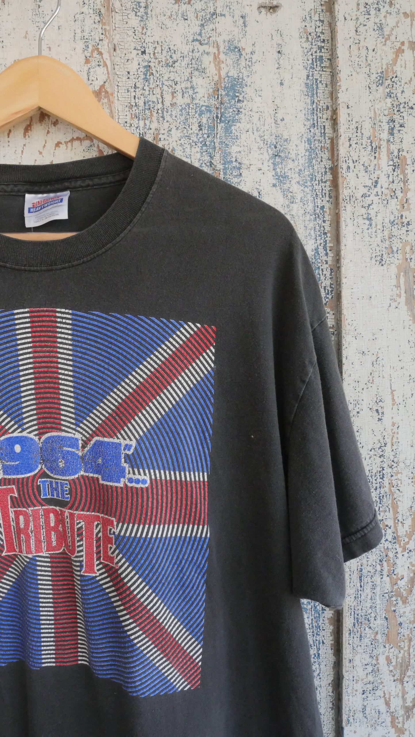 1990s Faded Beatles Tee | XL