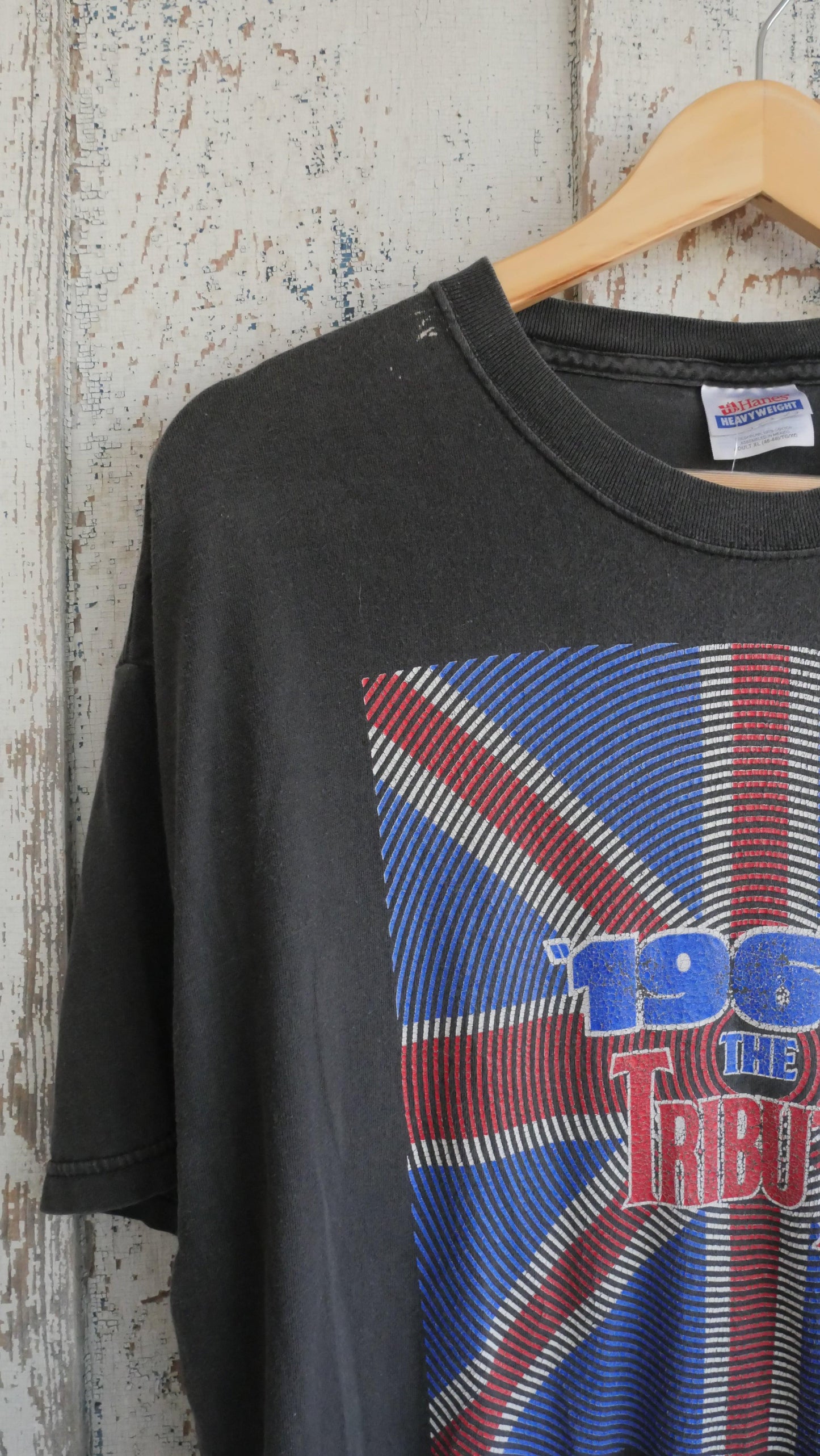 1990s Faded Beatles Tee | XL