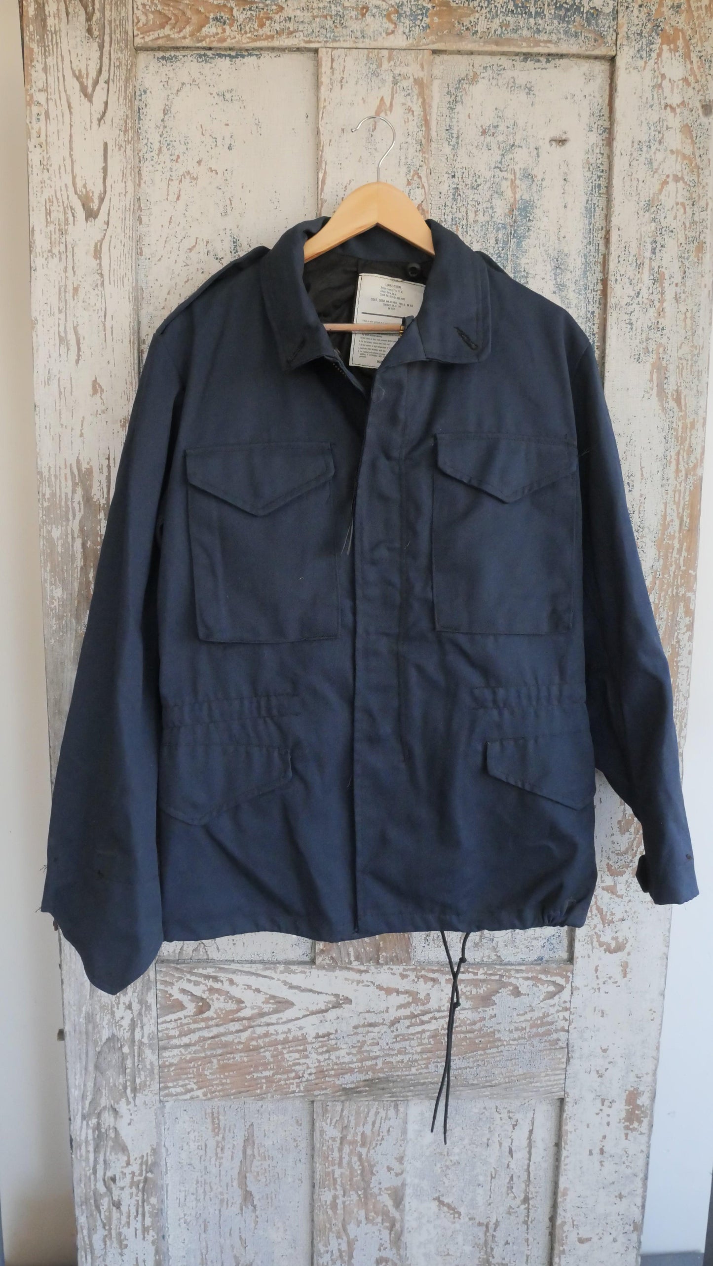 1980s Navy Field Jacket | M