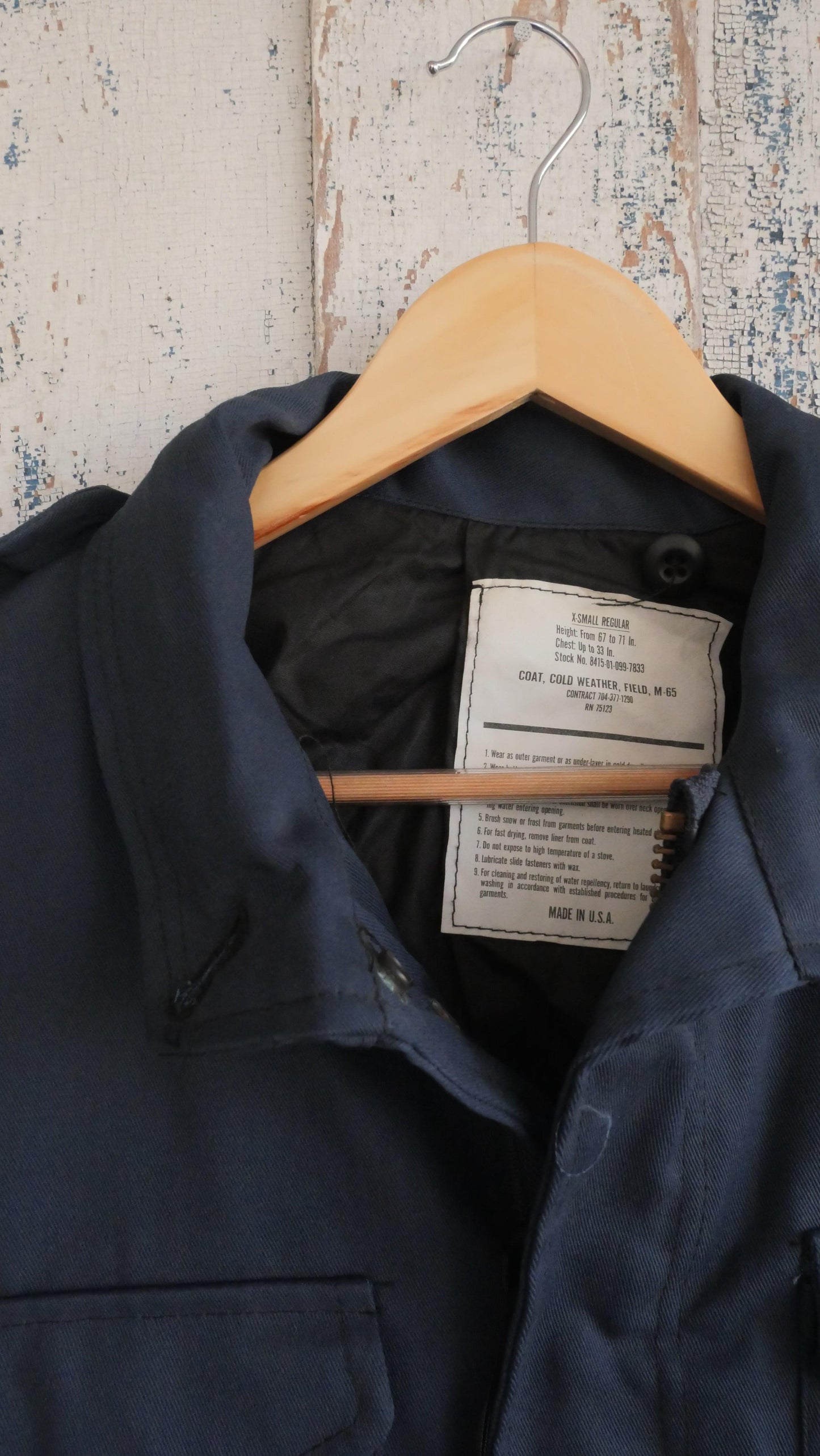 1980s Navy Field Jacket | M