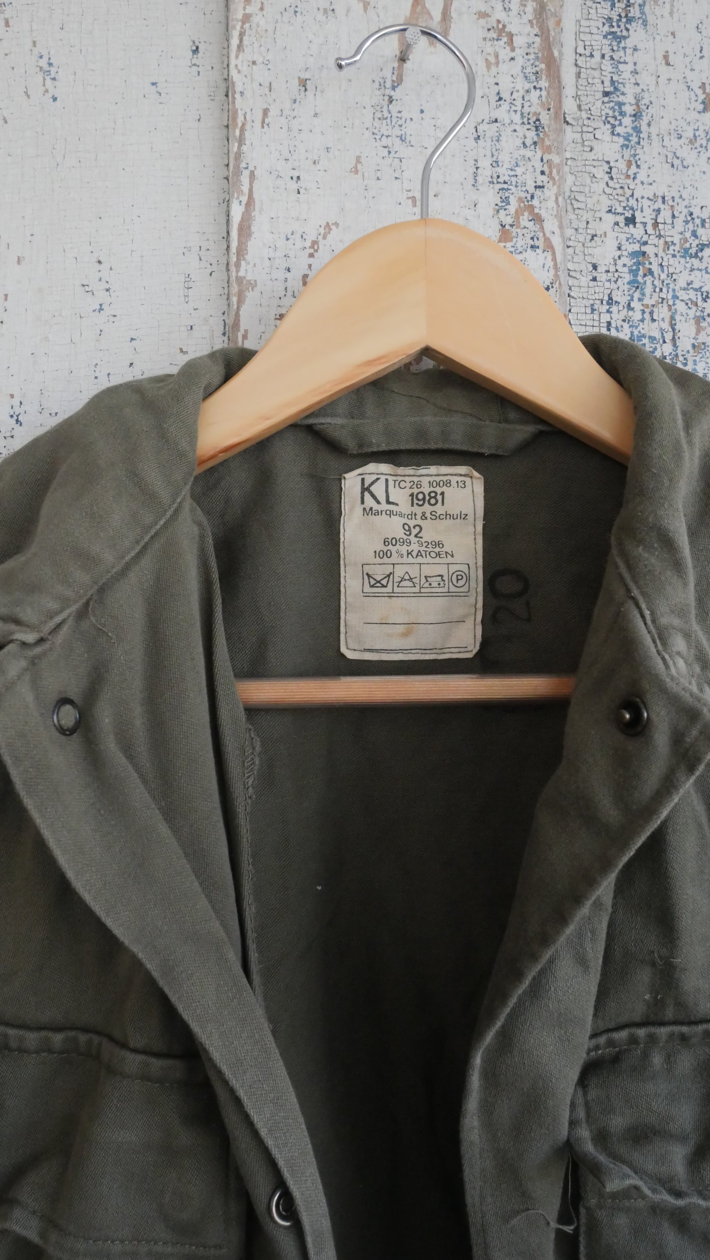 1980s German Military Shirt | M