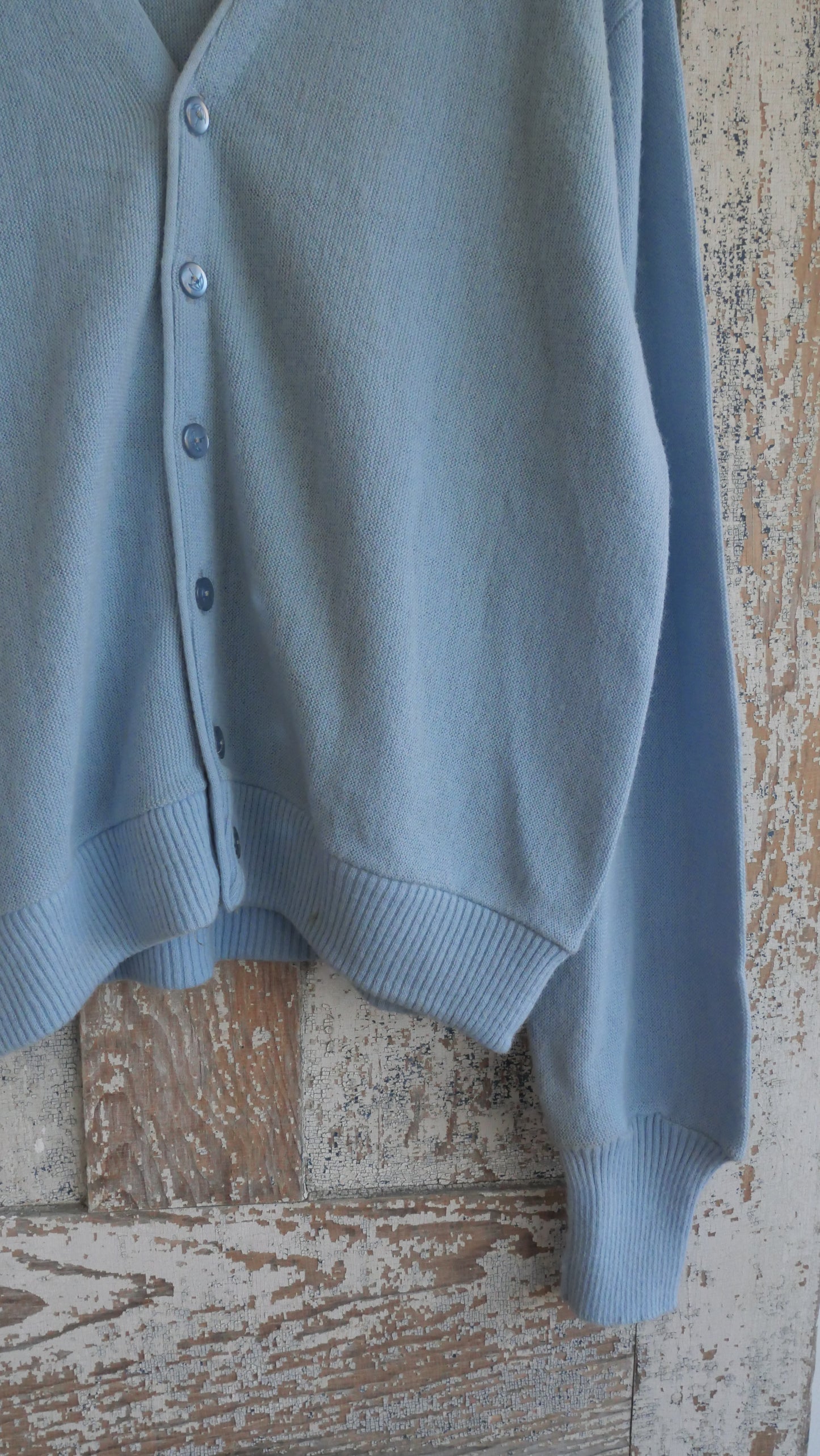 1980s Blue Cardigan | L