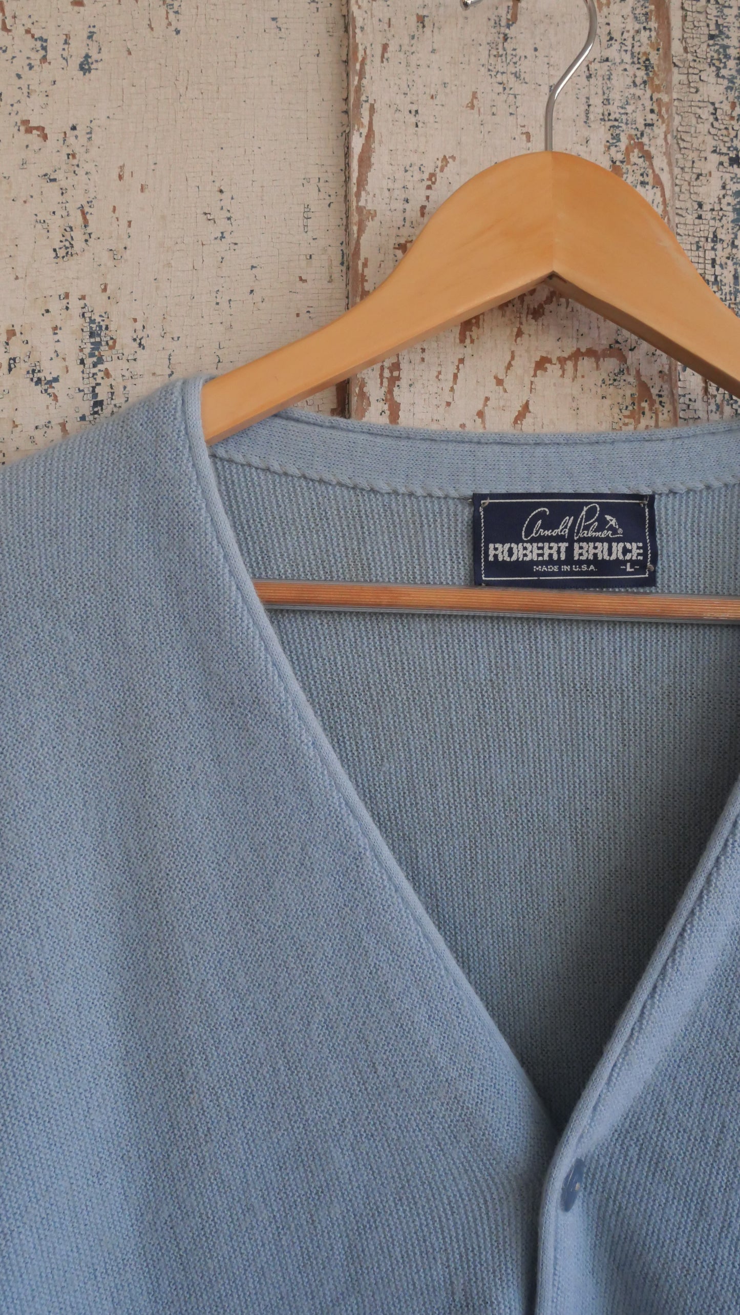 1980s Blue Cardigan | L