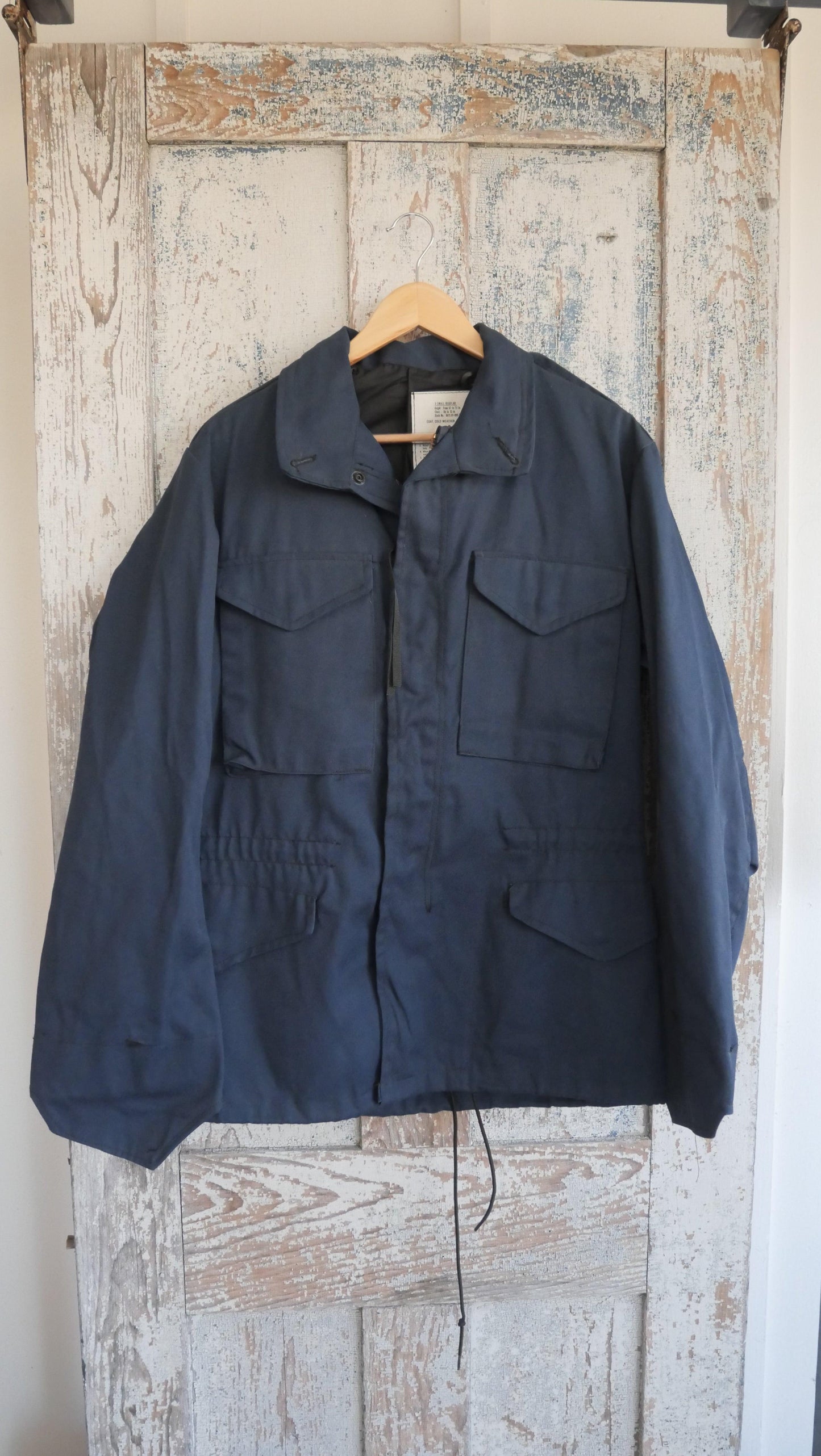 1980s Navy Field Jacket | M