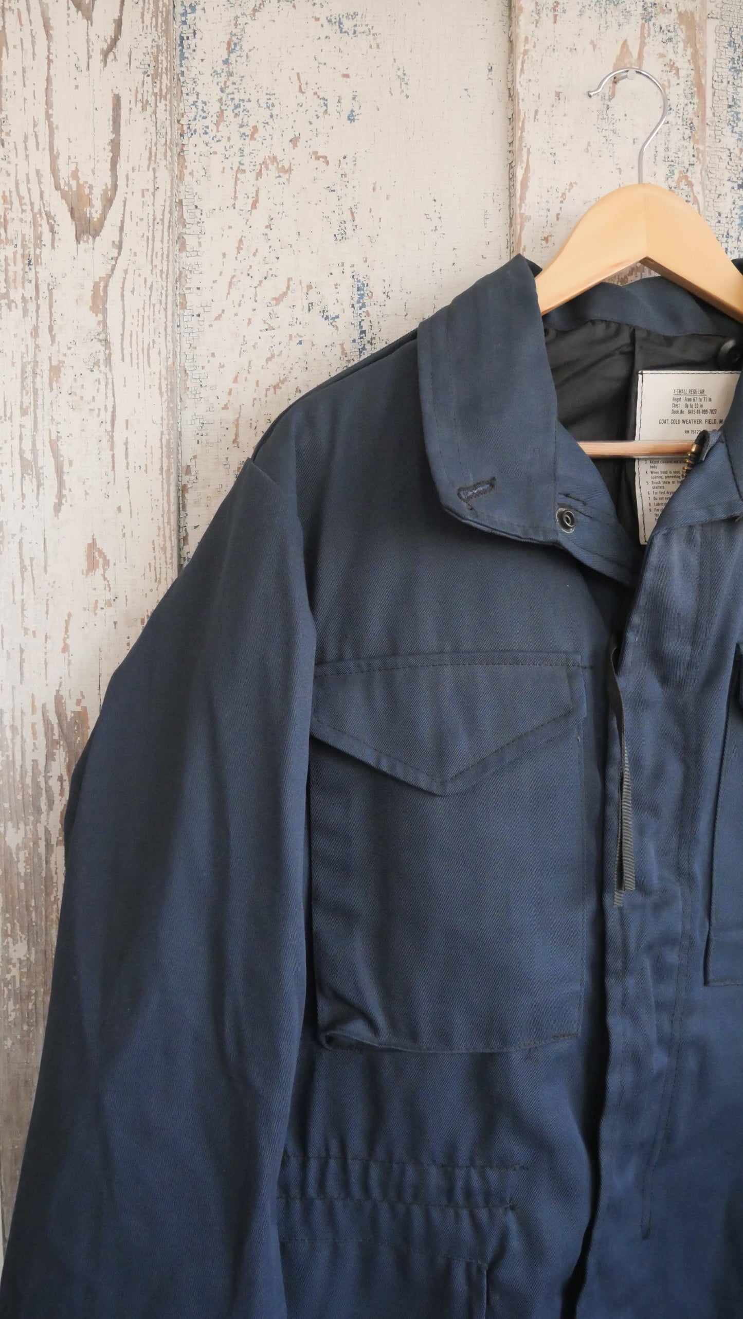 1980s Navy Field Jacket | M