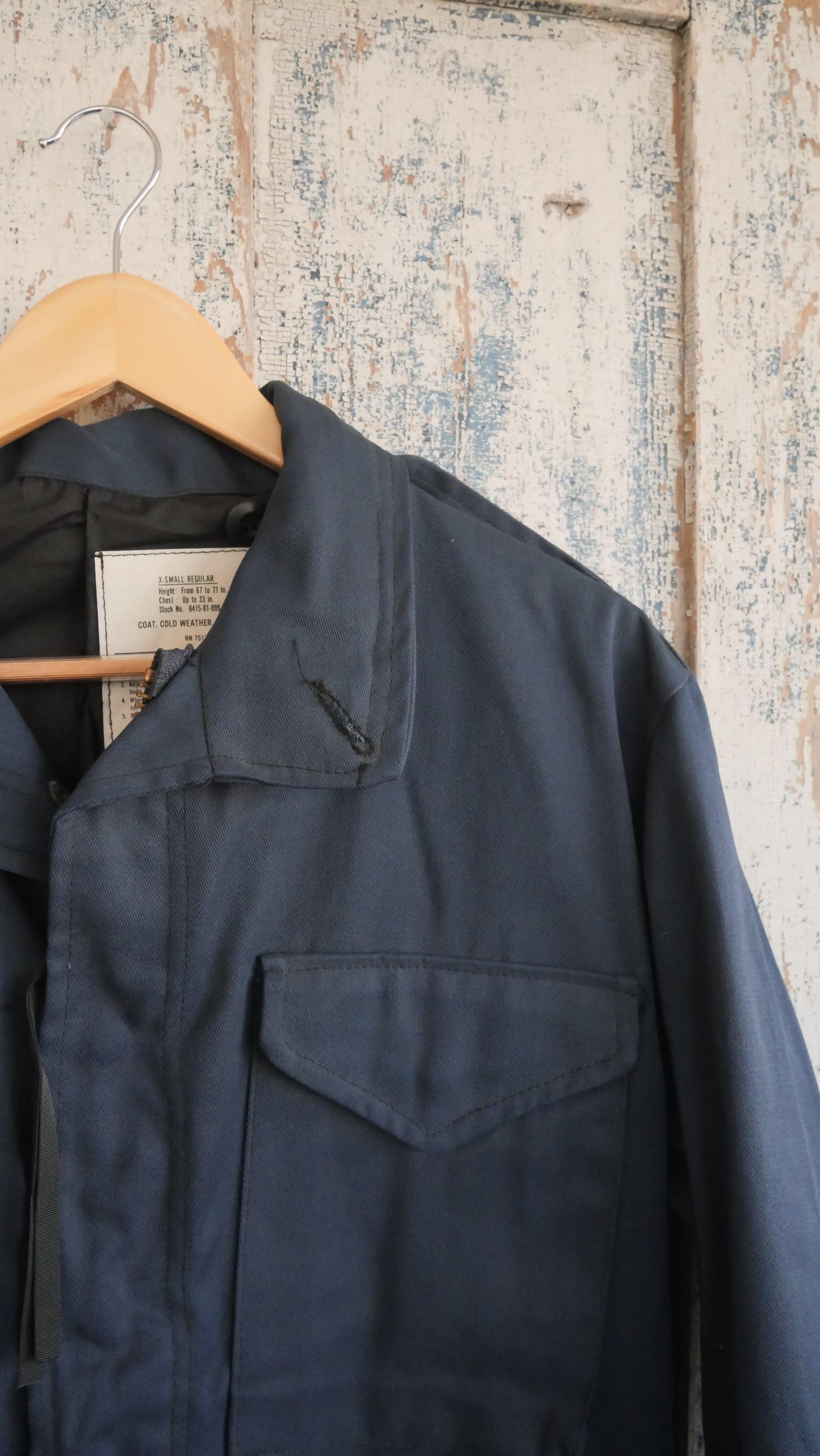 1980s Navy Field Jacket | M