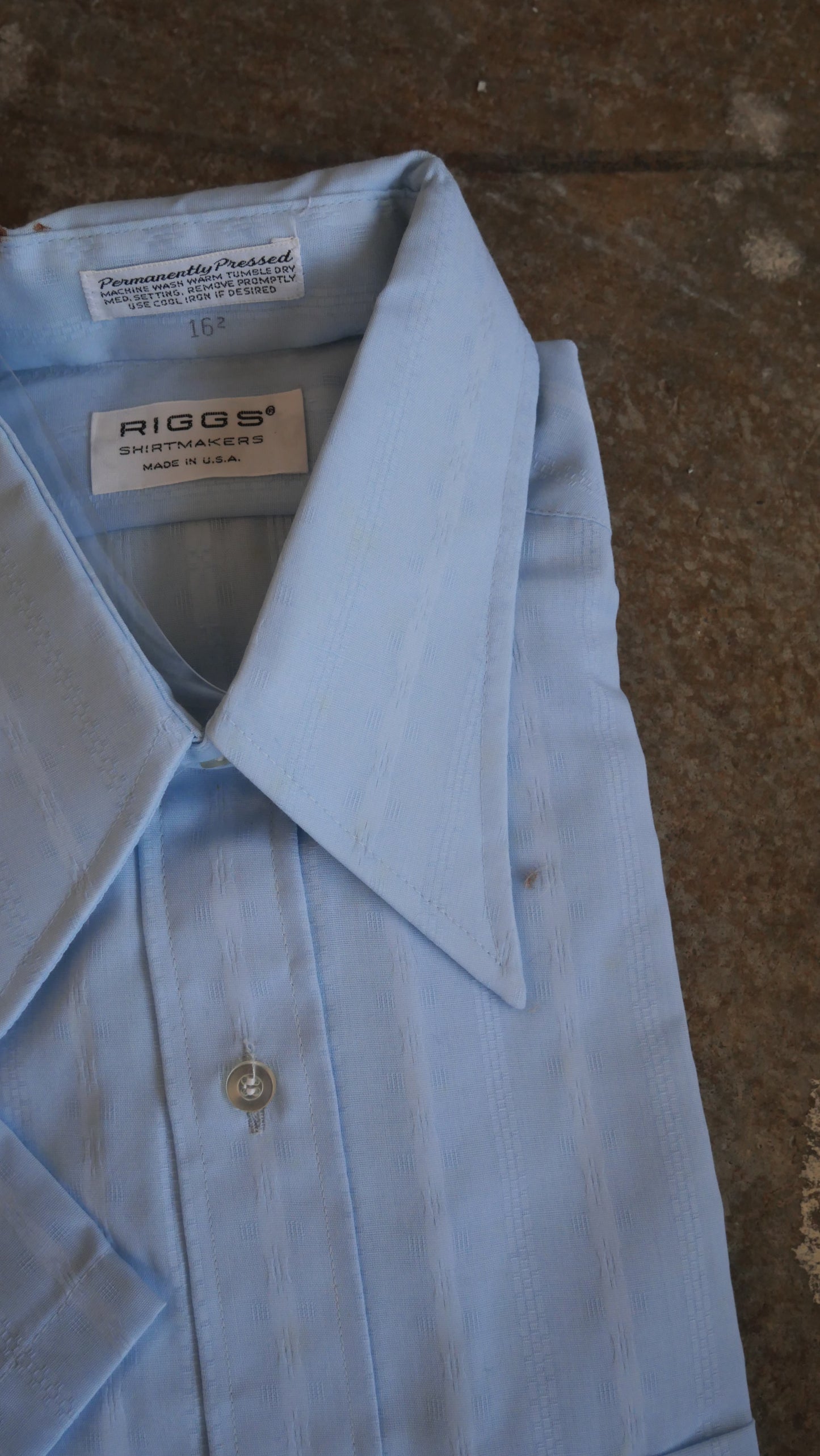 1970s Short Sleeve Deadstock Shirt | M