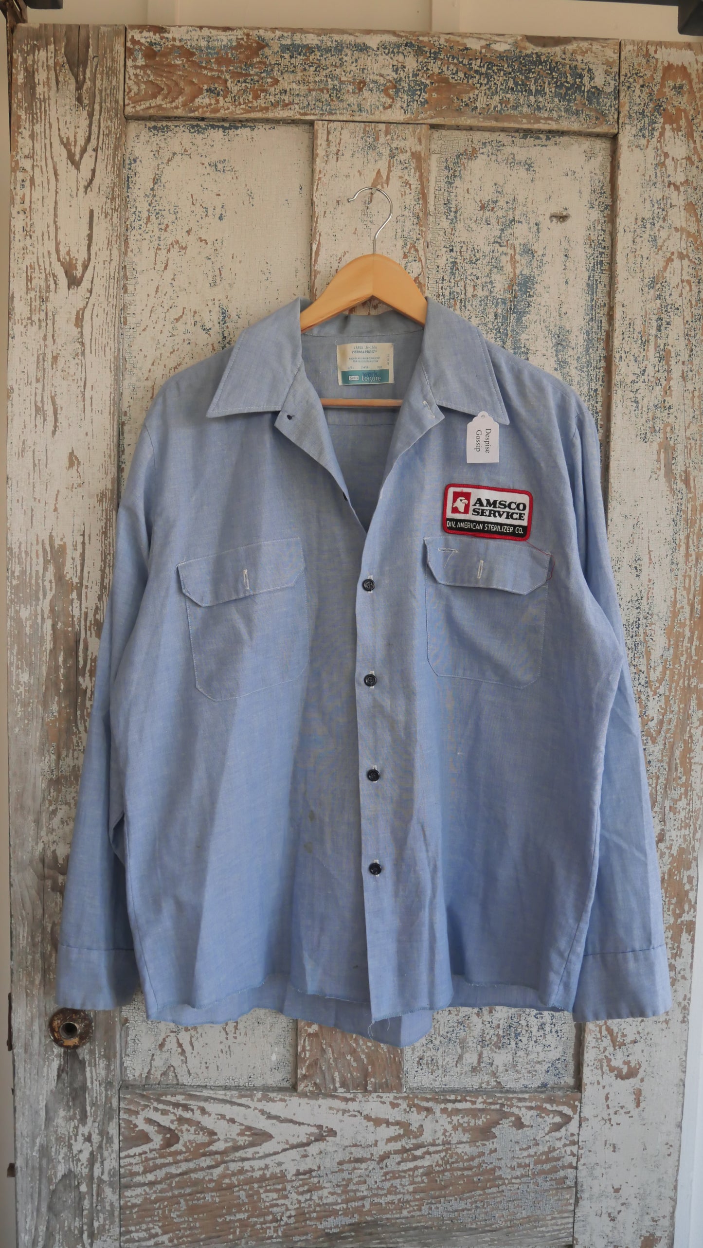 1970s Work Shirt | L