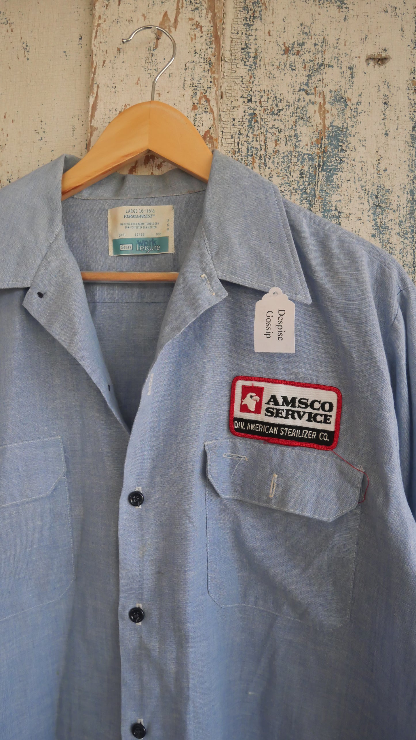 1970s Work Shirt | L