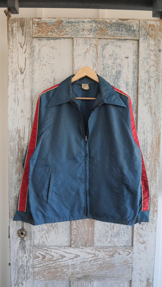 1970s Nylon Race Jacket | L