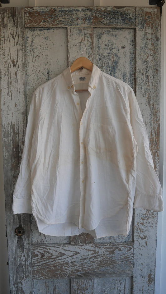 1950s Sanforized Oxford Shirt | L