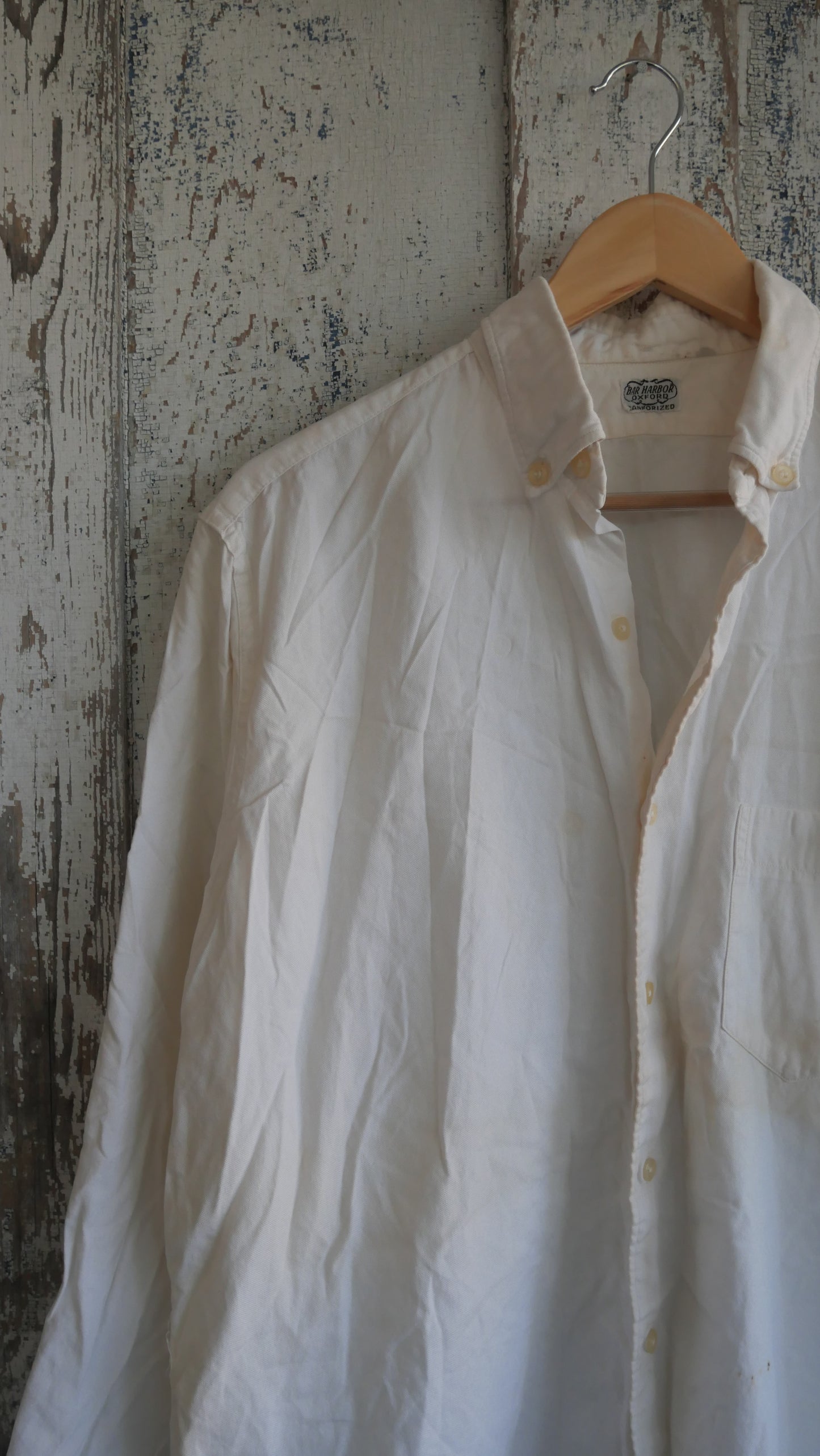 1950s Sanforized Oxford Shirt | L