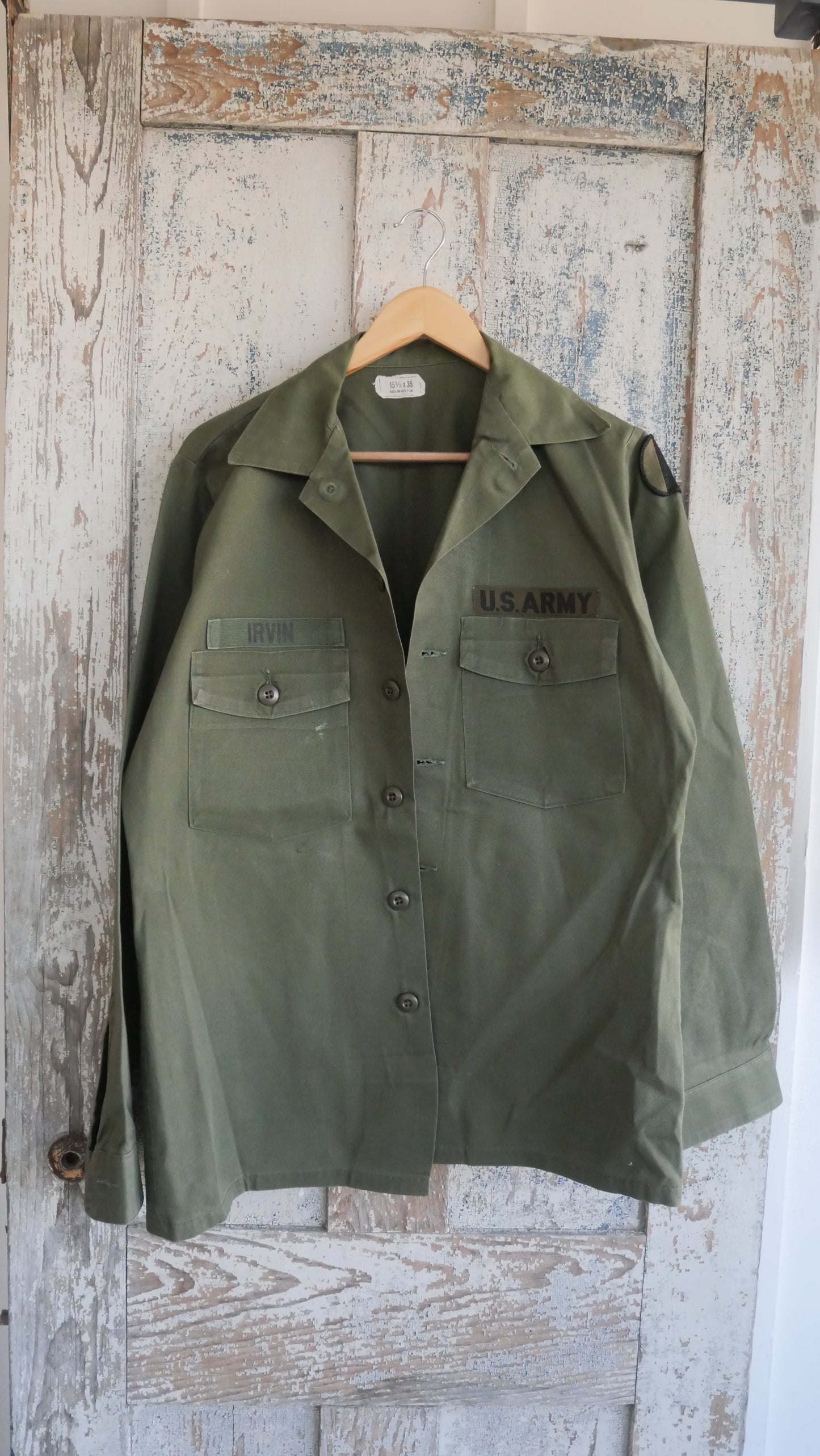 1980s Fatigue Shirt | XL