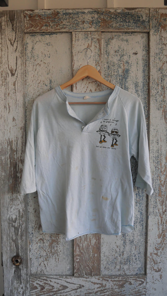 1970s Henley Shirt | L