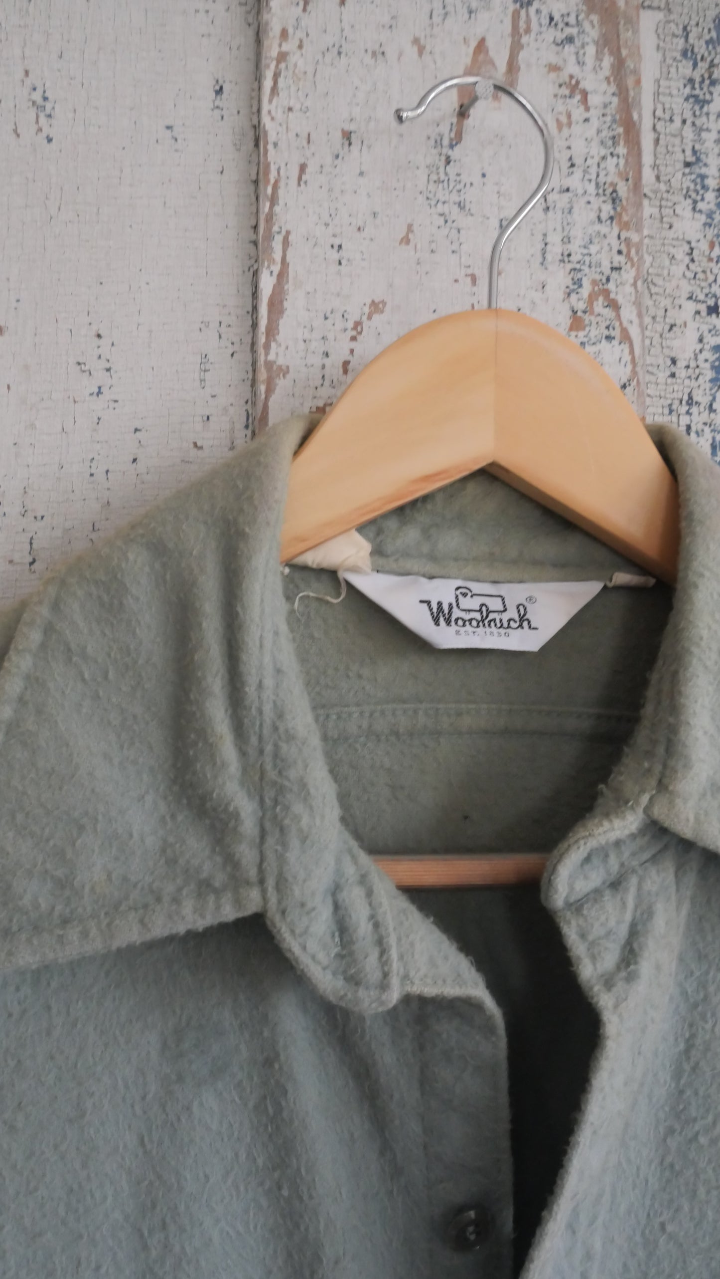 1970s Fuzzy Woolrich Shirt | L