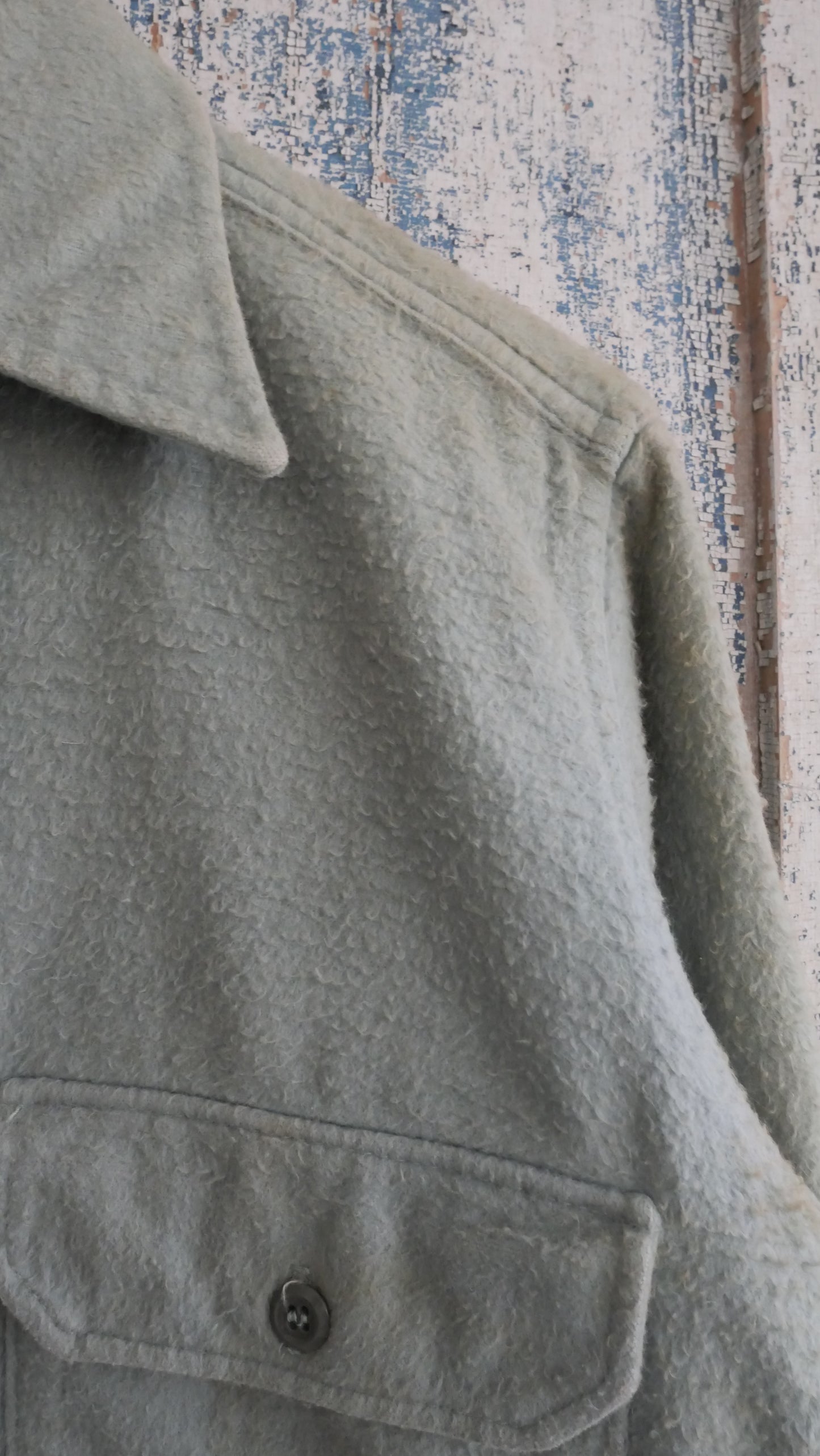 1970s Fuzzy Woolrich Shirt | L