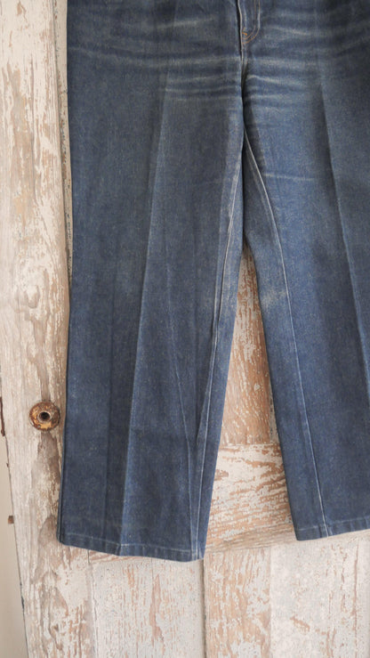 1980s Flared Orange Tab Levi's | 34