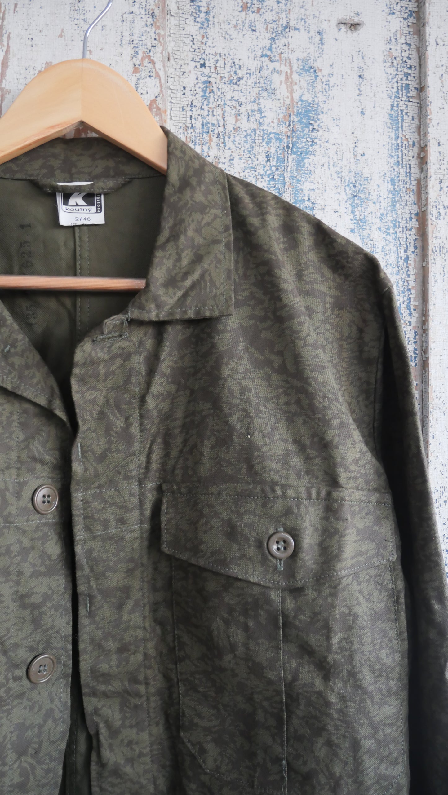 1970s Jungle Camo Jacket | M