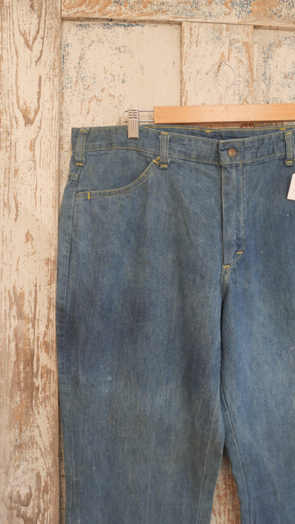 1970s Flared Denim | 37