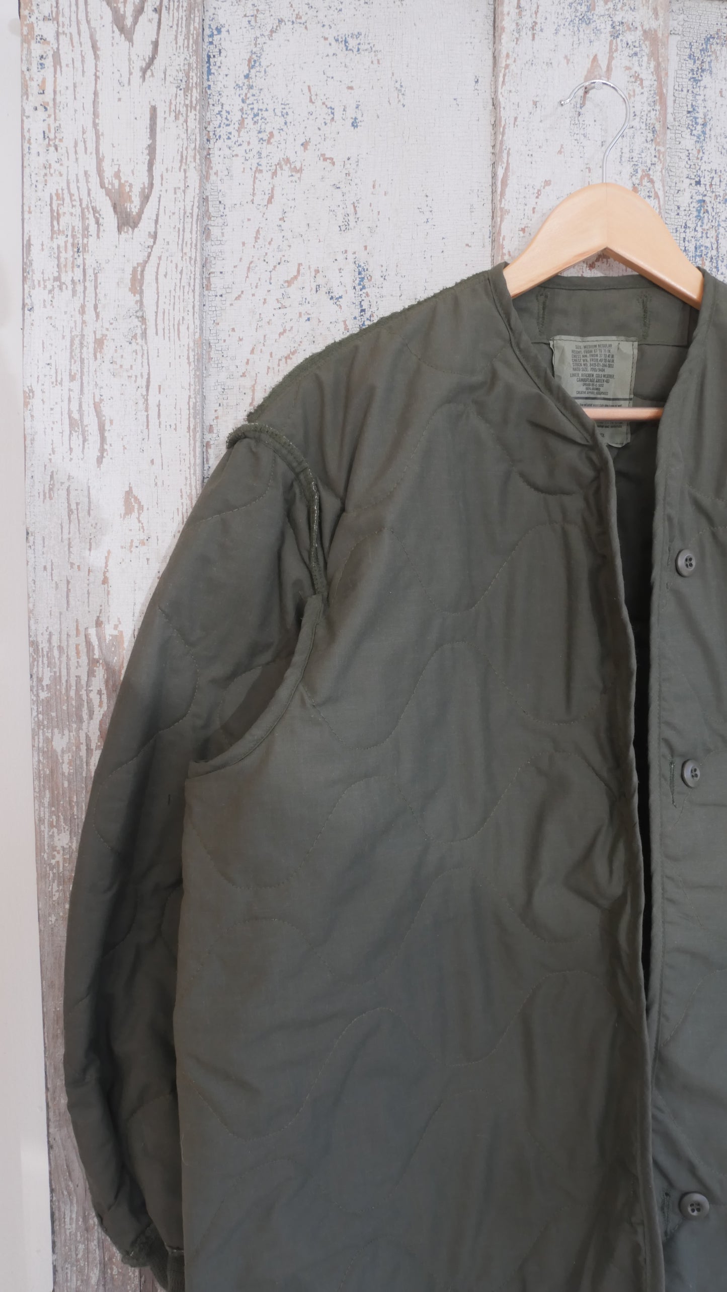 1980s Cotton Military Liner | L