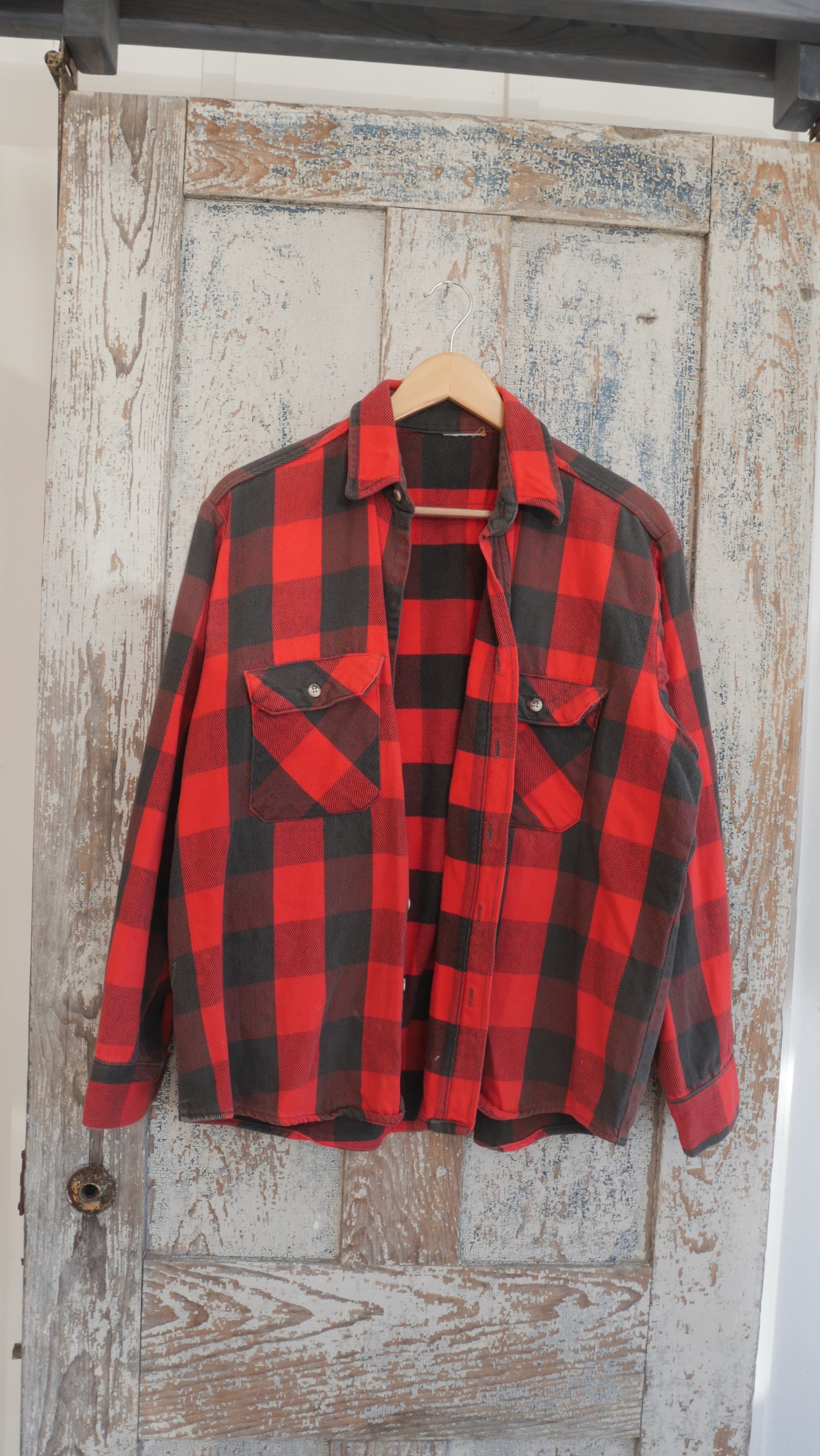 1980s Cotton Flannel | L