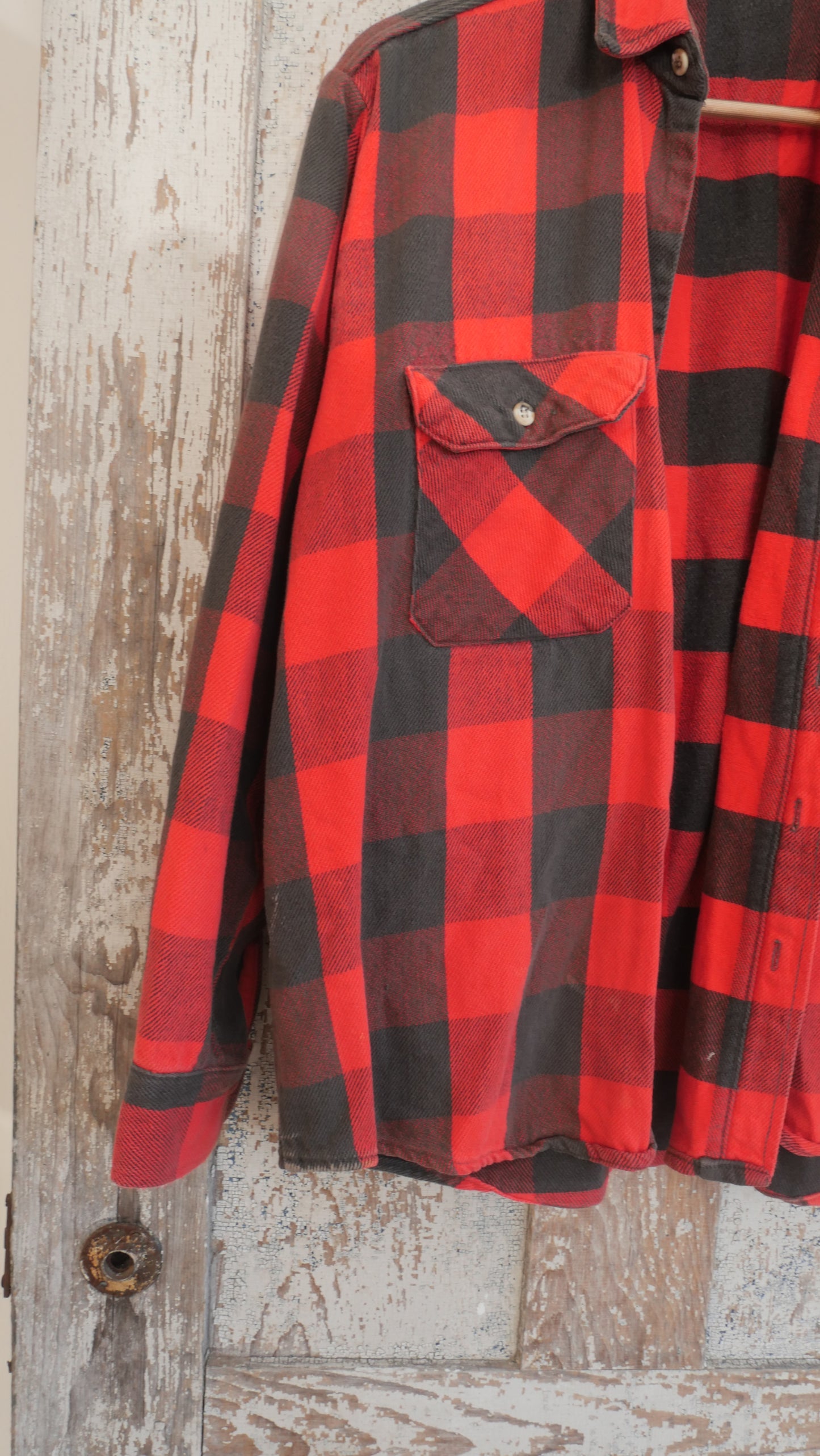 1980s Cotton Flannel | L