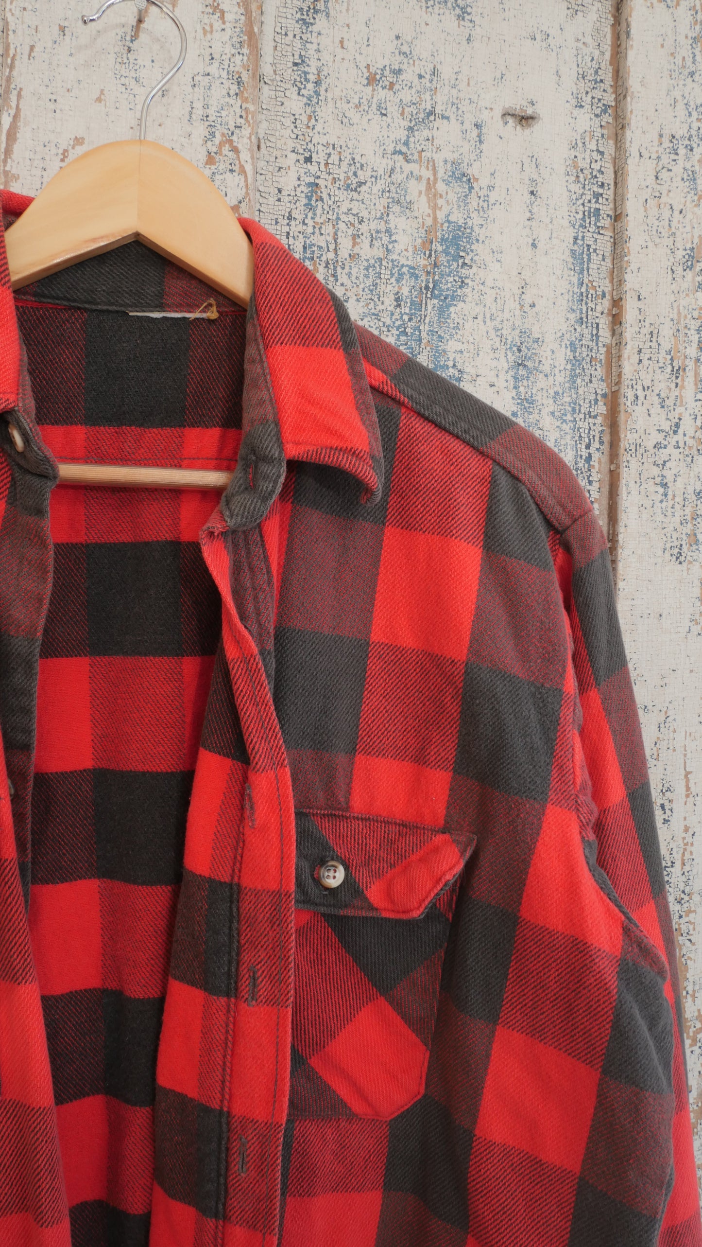 1980s Cotton Flannel | L