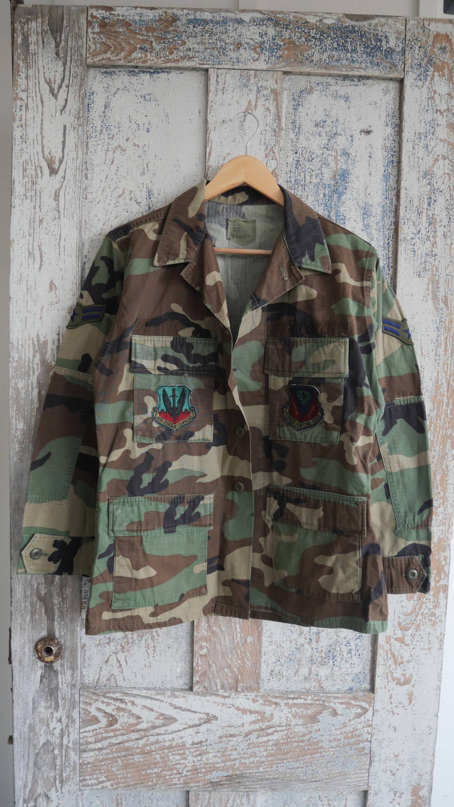 1980s Camo Chore Jacket | M