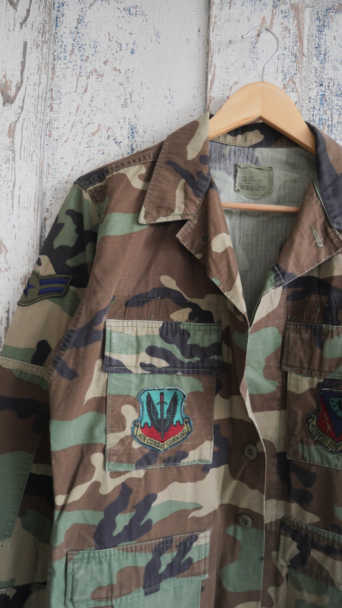 1980s Camo Chore Jacket | M