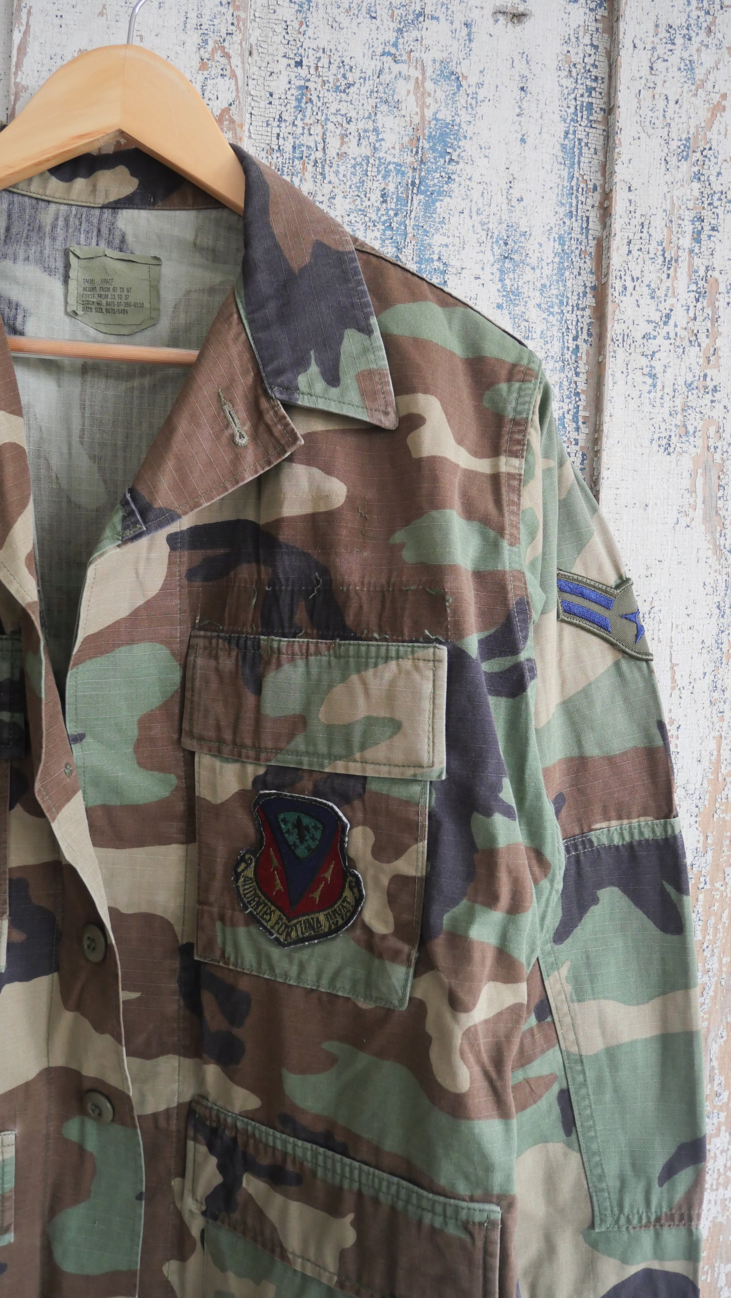 1980s Camo Chore Jacket | M