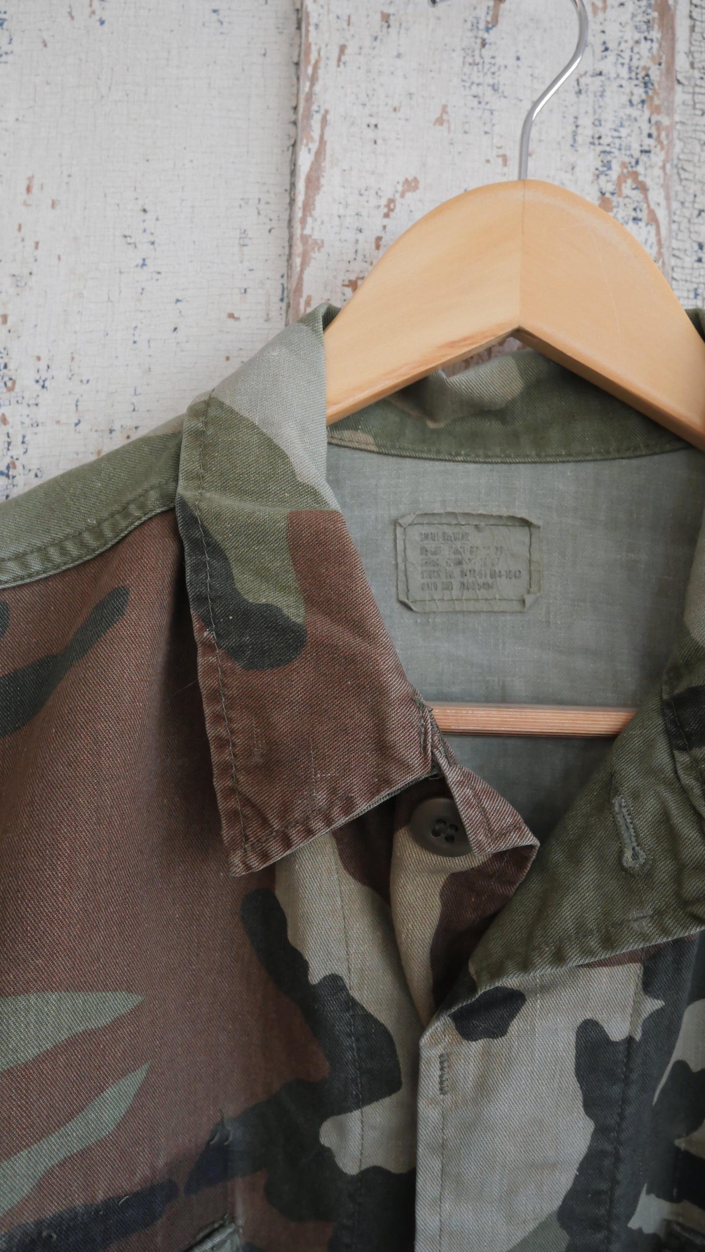 1980s Camo Chore Jacket | L