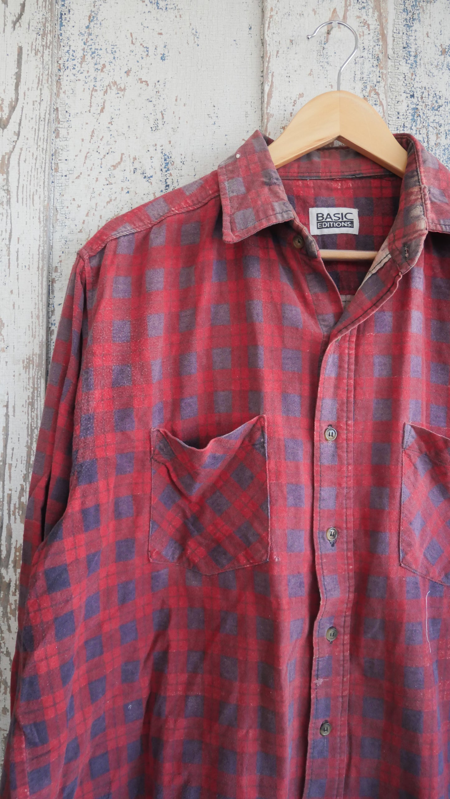 1980s Checkered Flannel | L