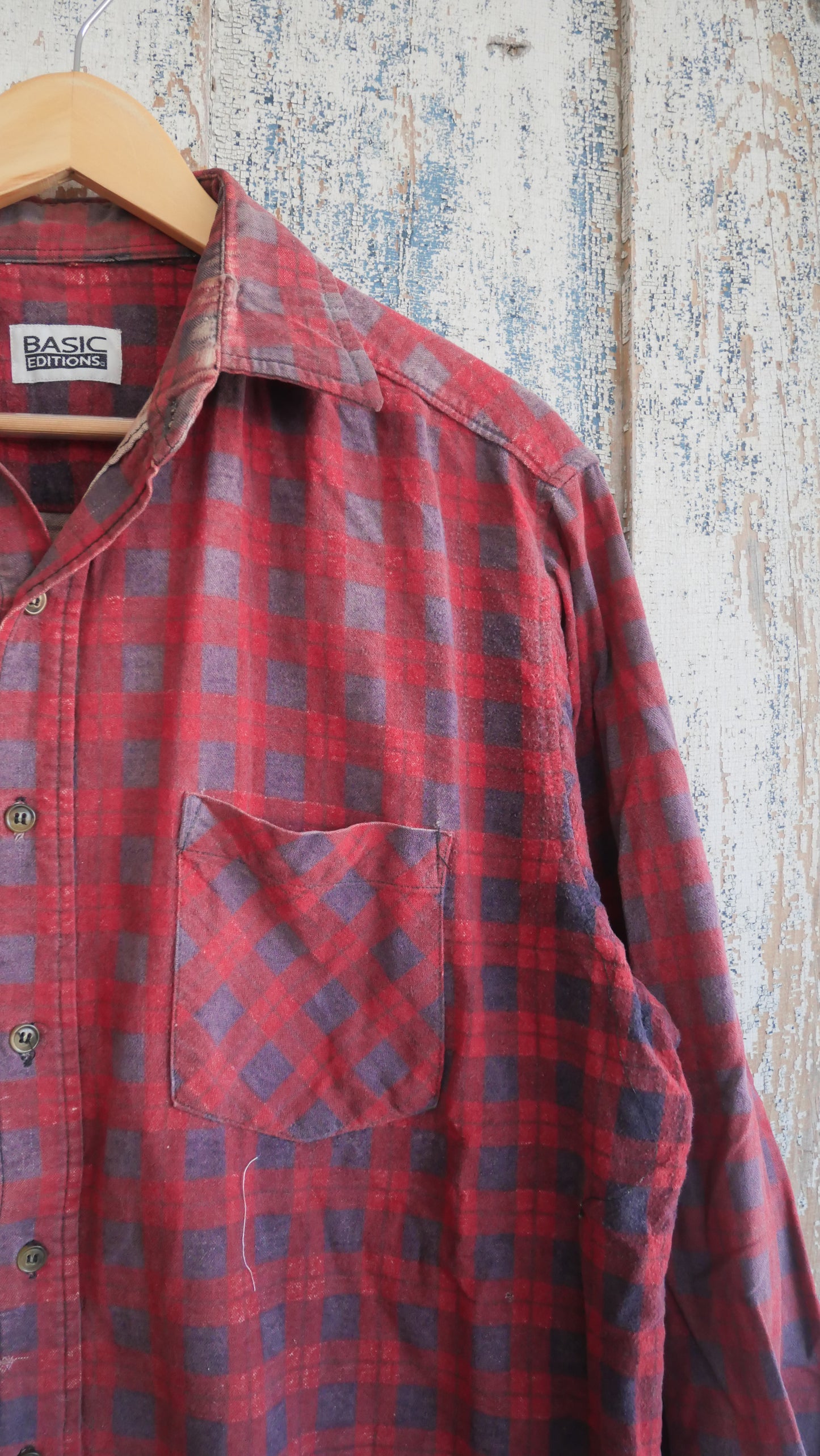 1980s Checkered Flannel | L