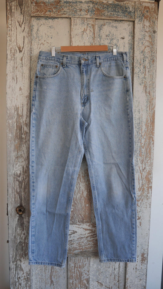 2000s Light Wash Carhartt Denim | 36