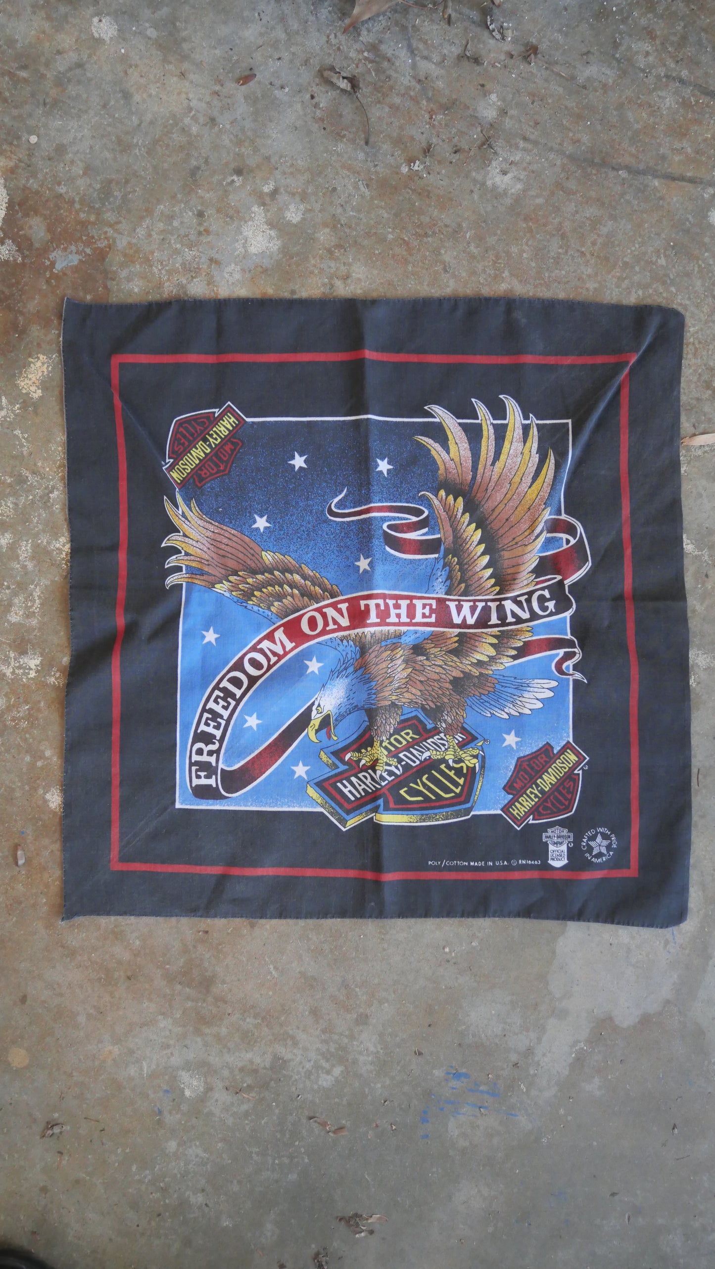 1980s Harley Davidson Bandana