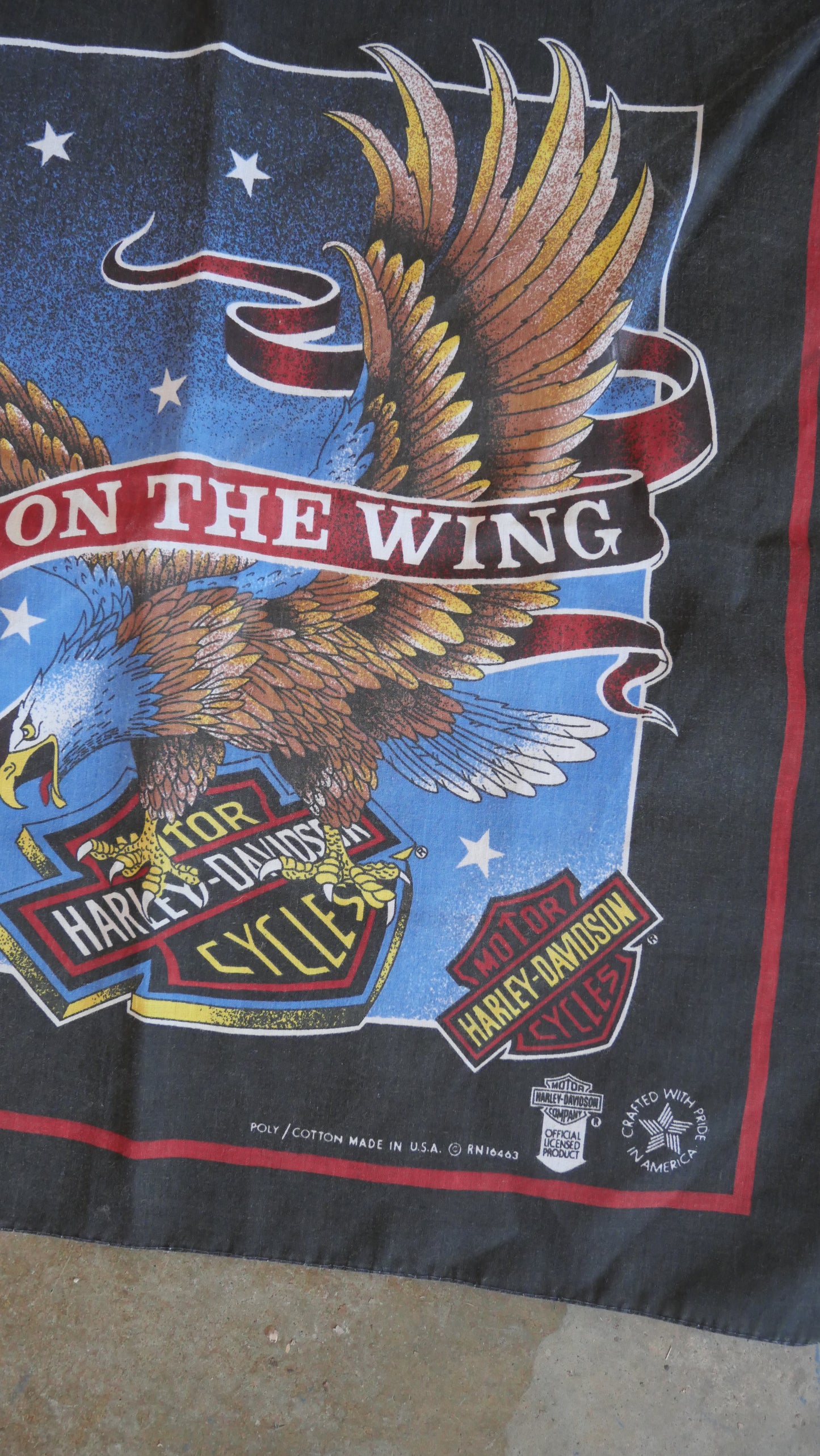 1980s Harley Davidson Bandana