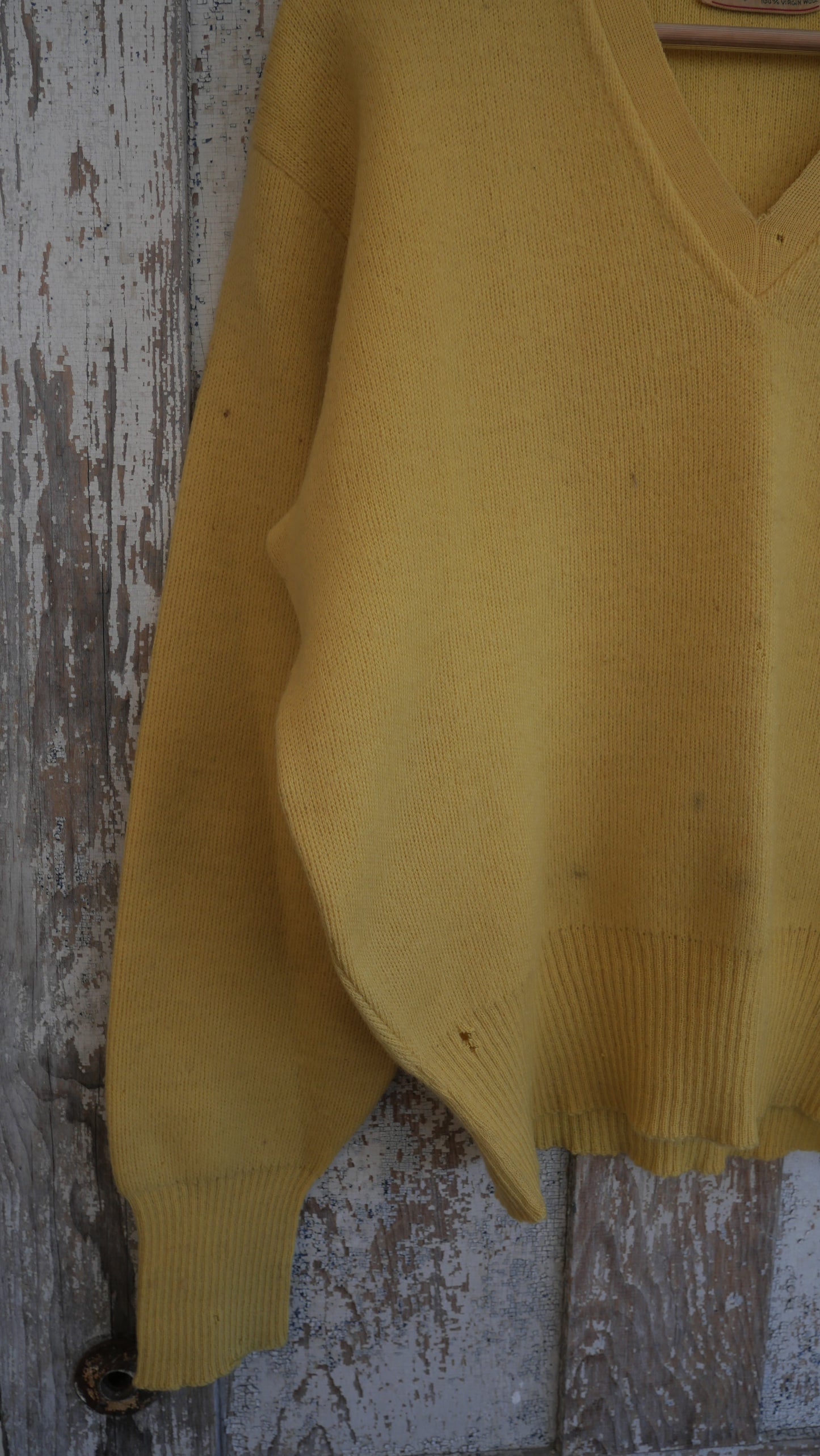 1960s Wool Sweater | L