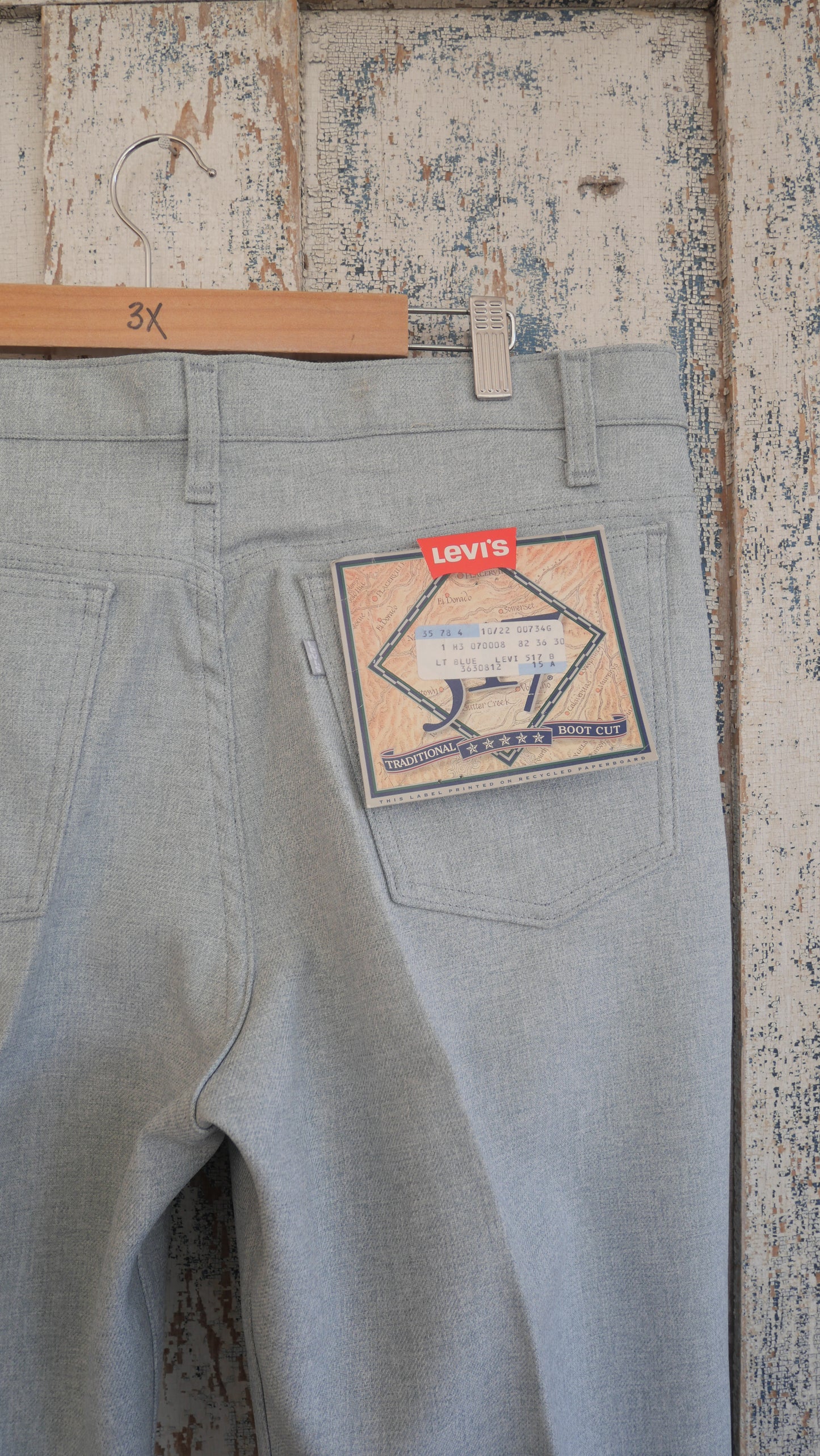 1990s Deadstock Polyester Levis | 36