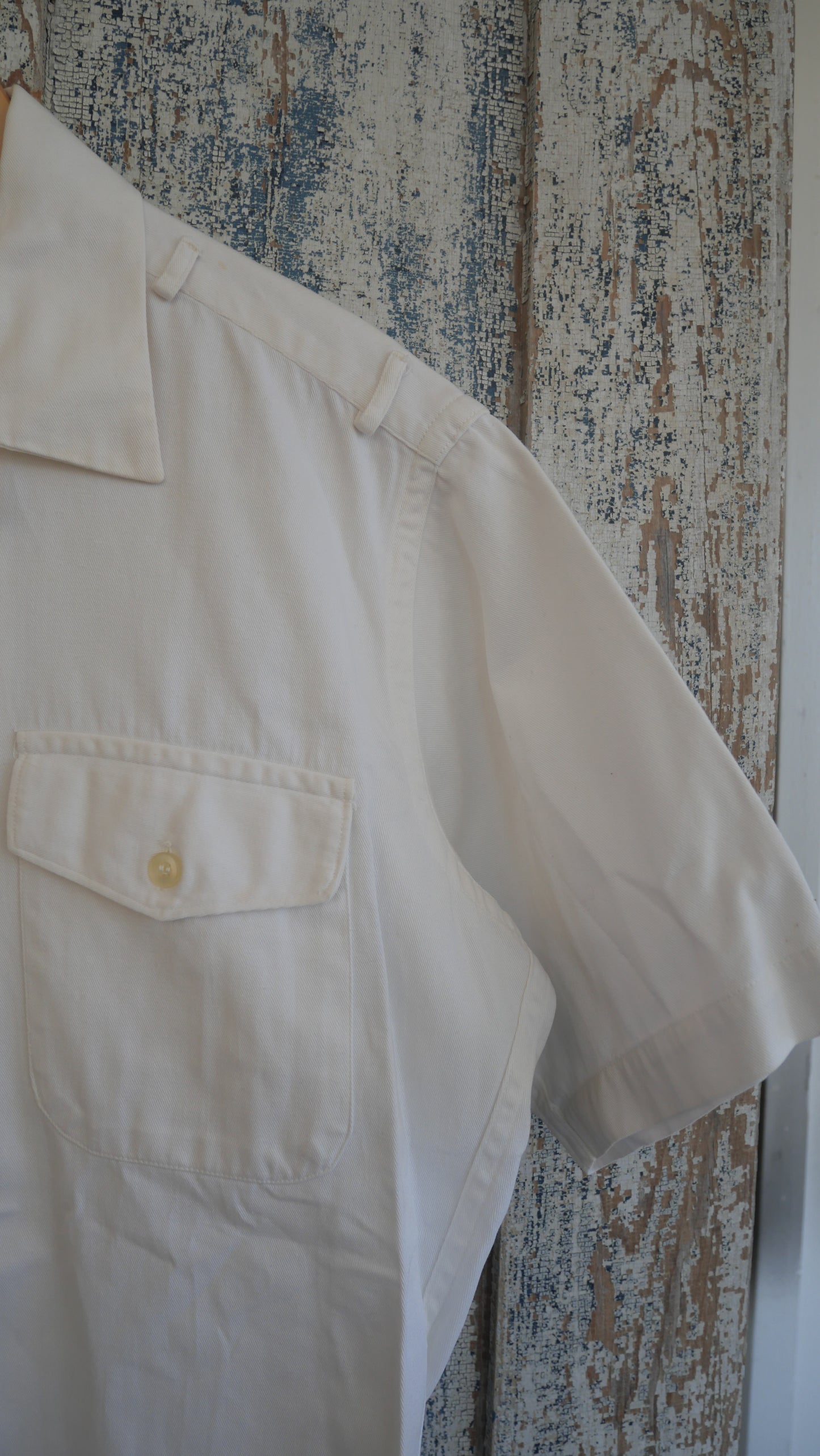 1970s Naval Button Up | L